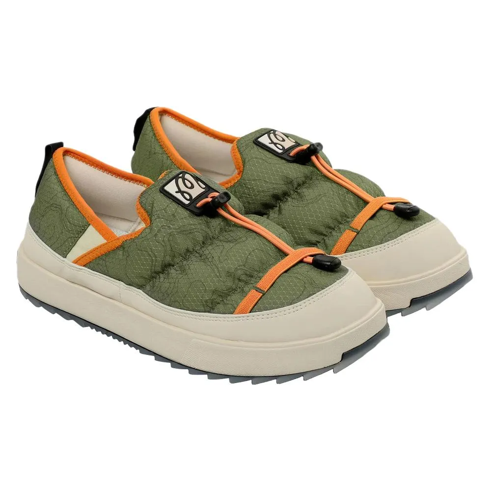 Malbon Winter Vacay Spikeless Golf Shoes Olive - FW25 Men Extra Wide Golf Shoes