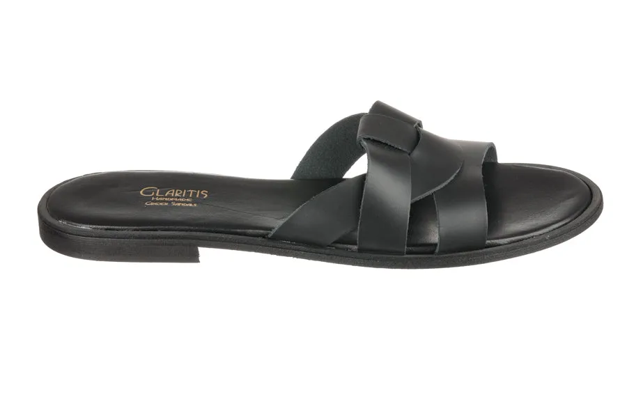 Gl Tidal Black Ascot Slippers