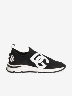 Cloudnova X Training Shoes Dolce & Gabbana Boys DG Logo Slip On Trainers in Black