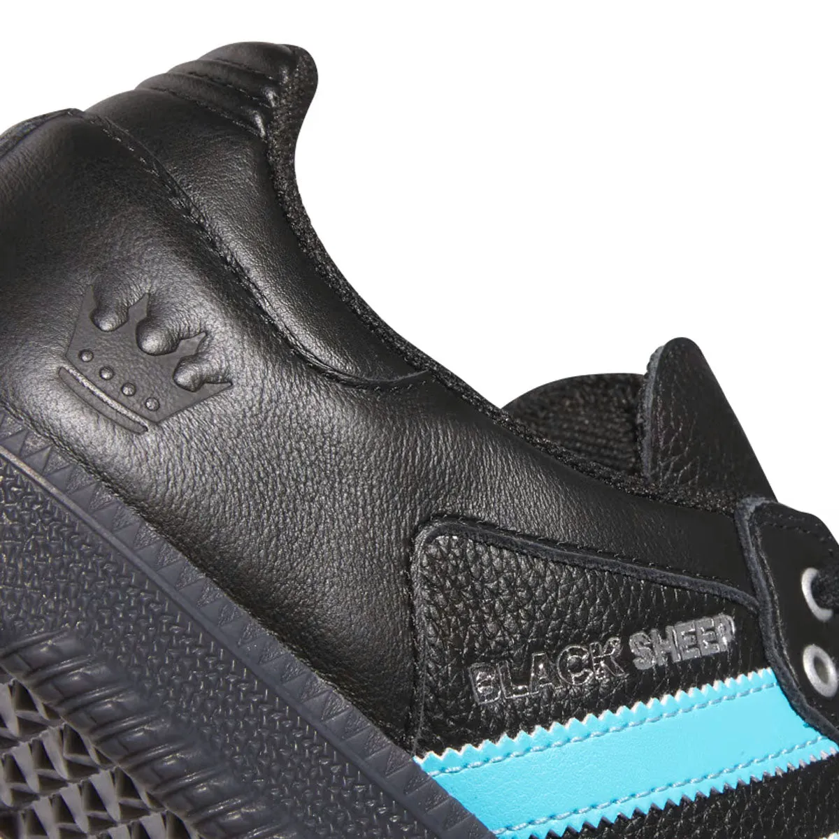   CLTFC   Black Sheep Samba ADV 'Charlotte FC' Skate Shoe Laces Style