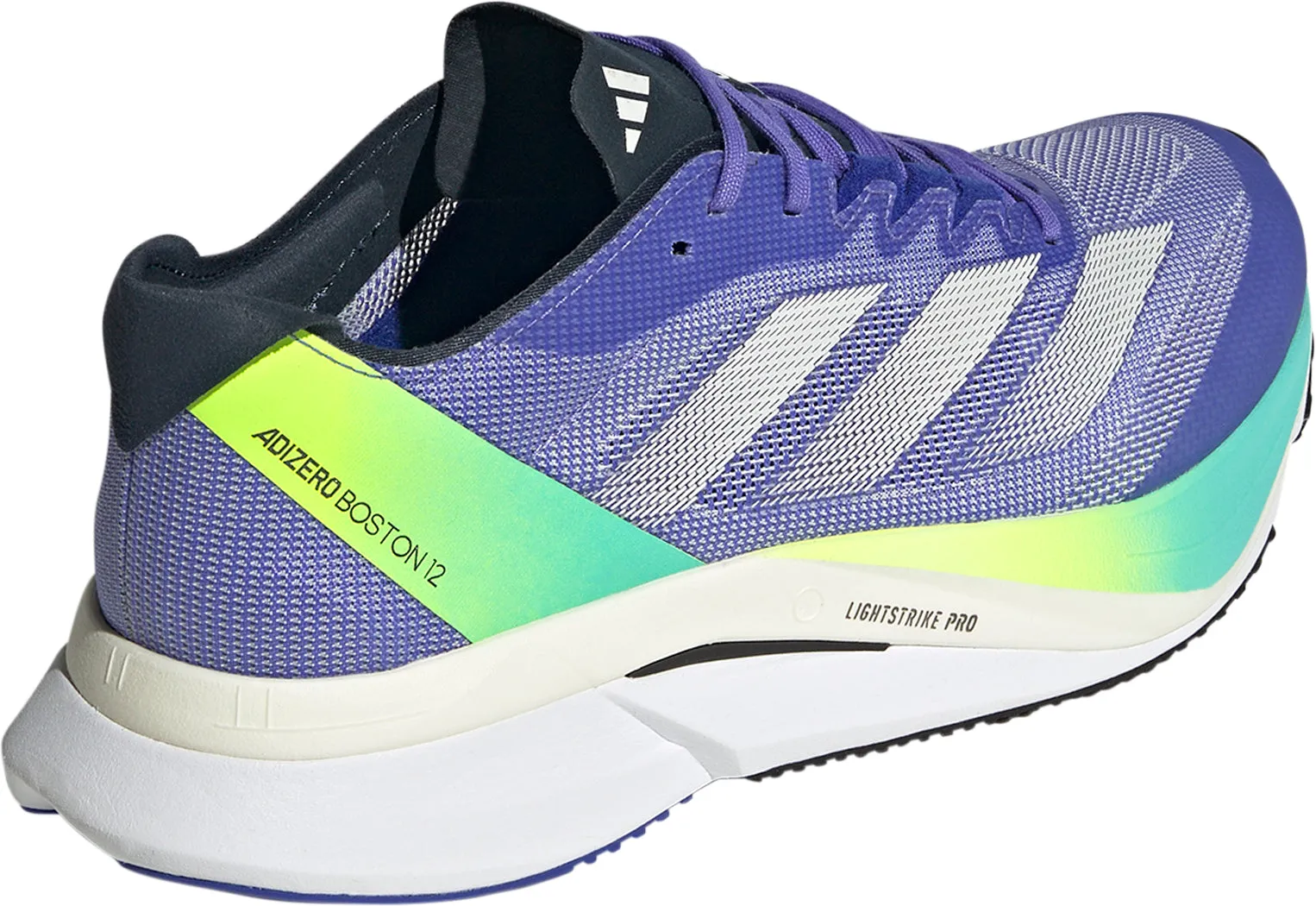 Bo Jackson Cross Trainer Shoes adidas Adizero Boston 12 Mens Running Shoes - Blue