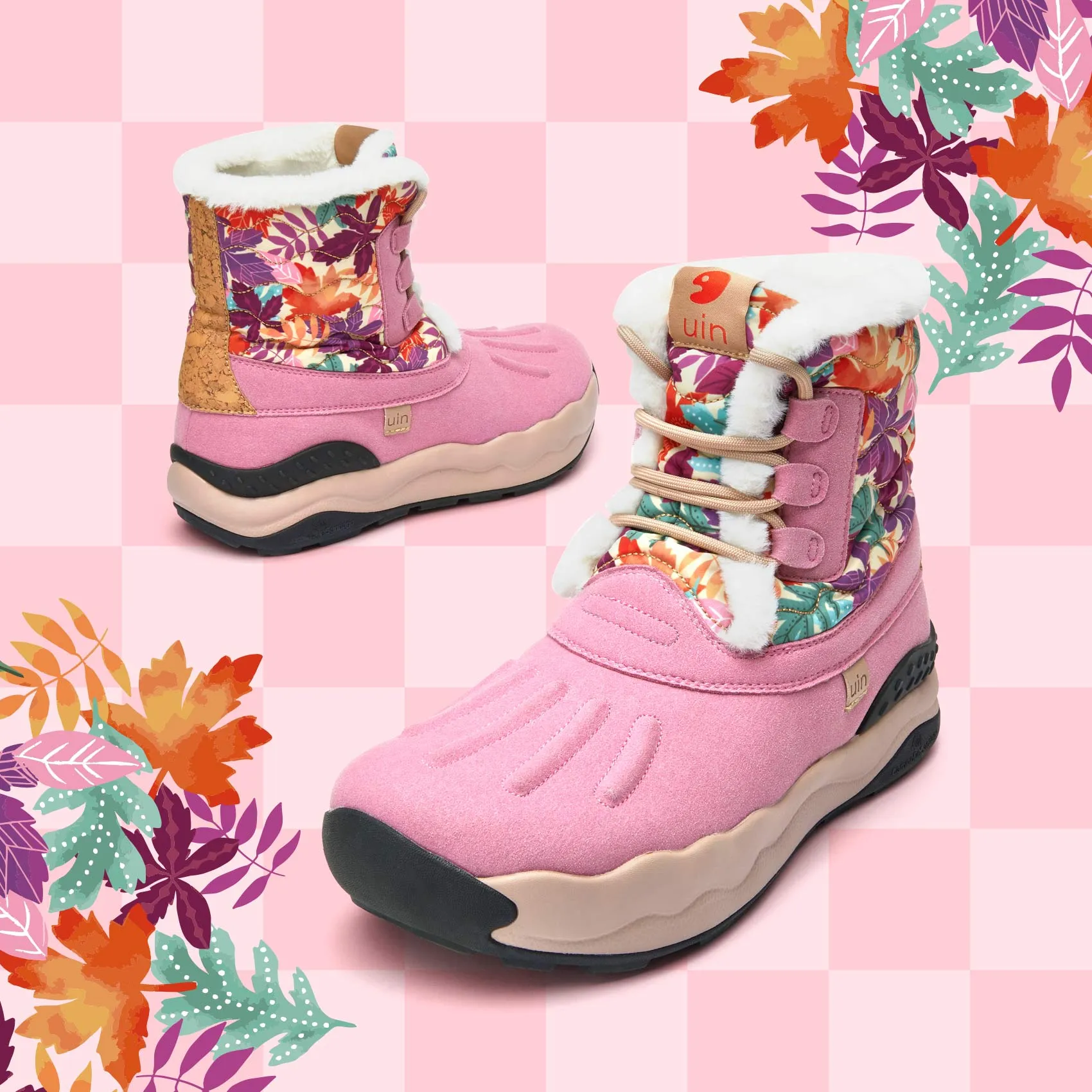 Trail Running Shoes Fresh Foam Colorful Maple Forest San Diego VII Women