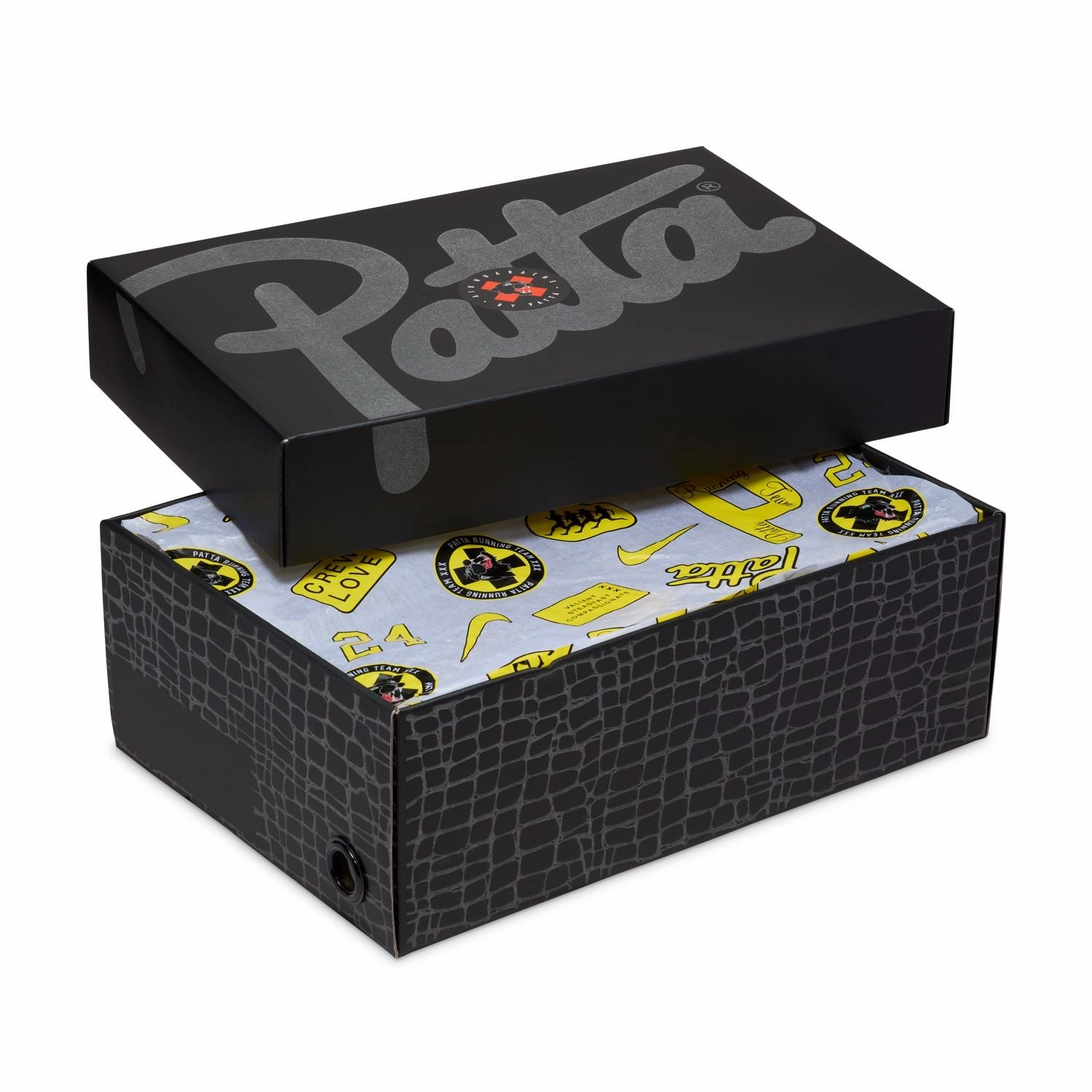 Nike Zion Shoe   Patta Air Huarache 'Saffron Quartz Cool Grey'