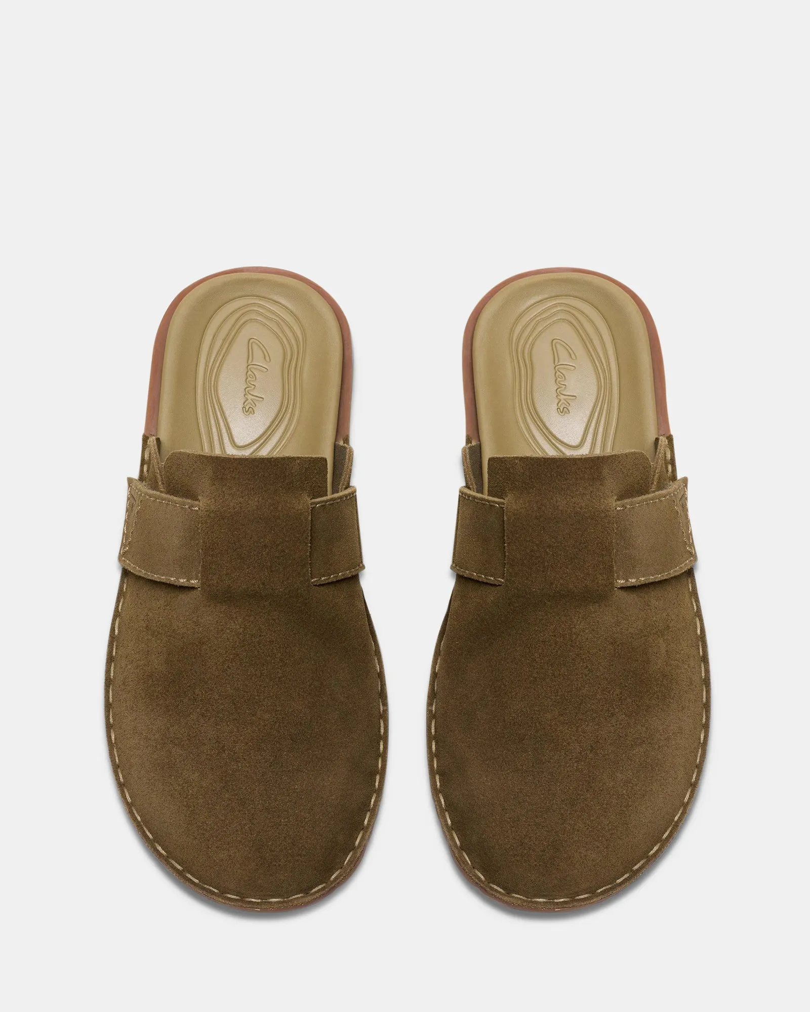 Mahana Slippers Litton Mule Oakwood Suede