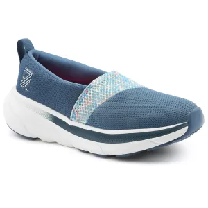 Leap7x Blue Sports Non Lacing Walking Shoes For Women CANBERRA1E By Liberty Under Armour Gym Training Shoes
