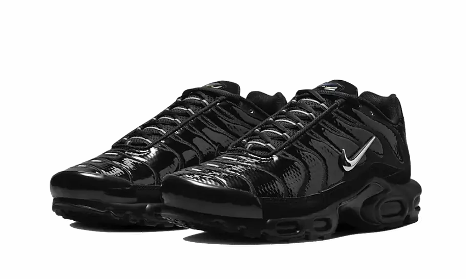 Bengals Nike Shoes Nike Air Max Plus Black Volt Silver