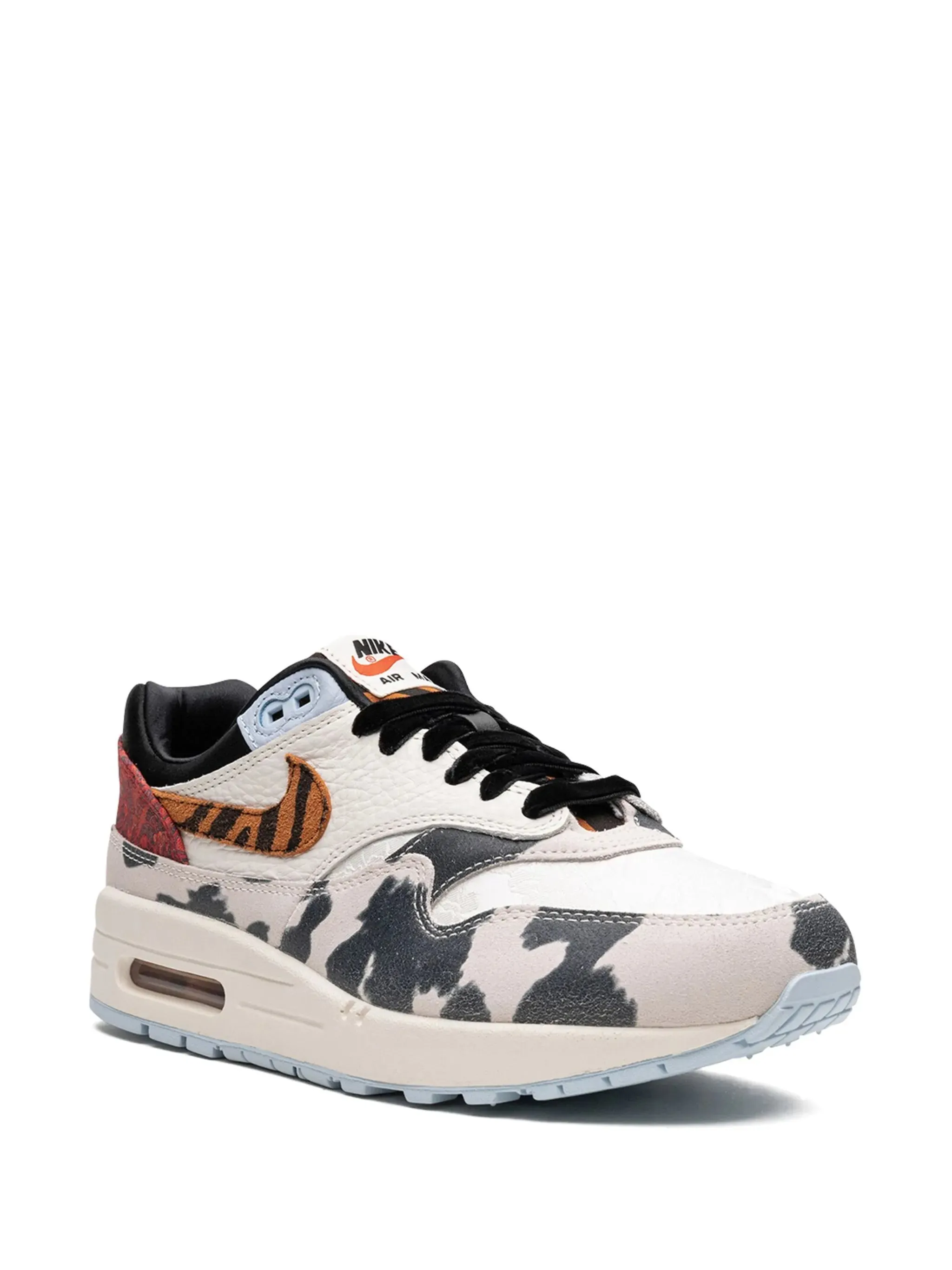 Trainer Style Shoes Air Max 1 '87 "Tiger Swoosh Cow Print" sneakers