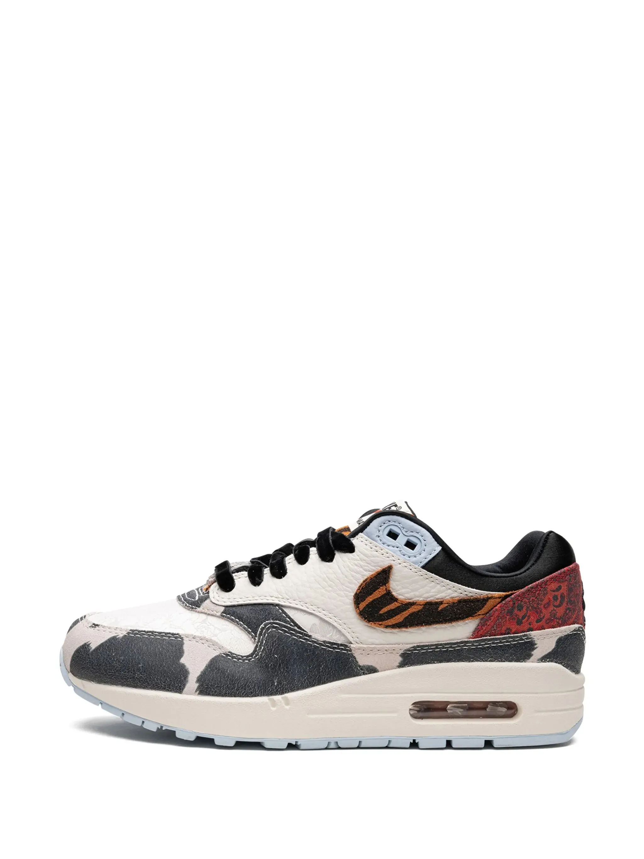 Cross Trainer Shoes Reviews Air Max 1 '87 "Tiger Swoosh Cow Print" sneakers