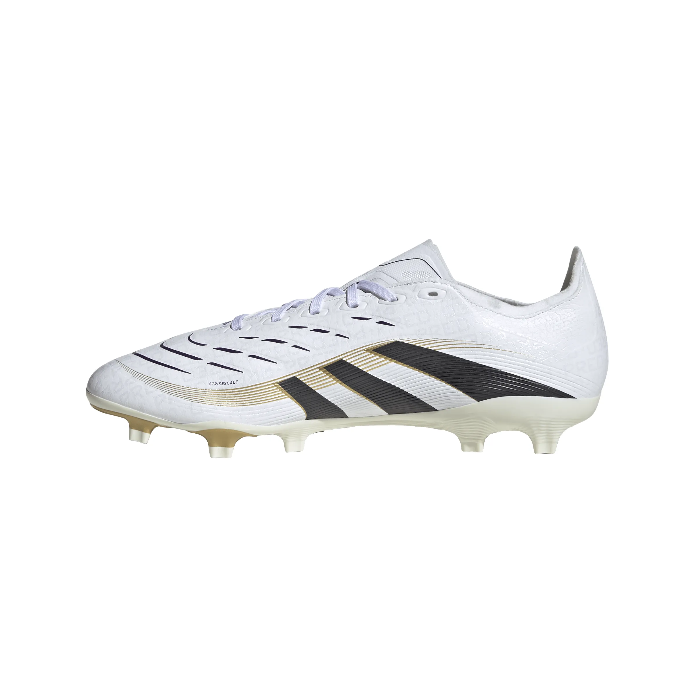 Cleats Elite Soccer adidas Predator League FG Firm Ground - Ftwr/Core Black/Gold Met