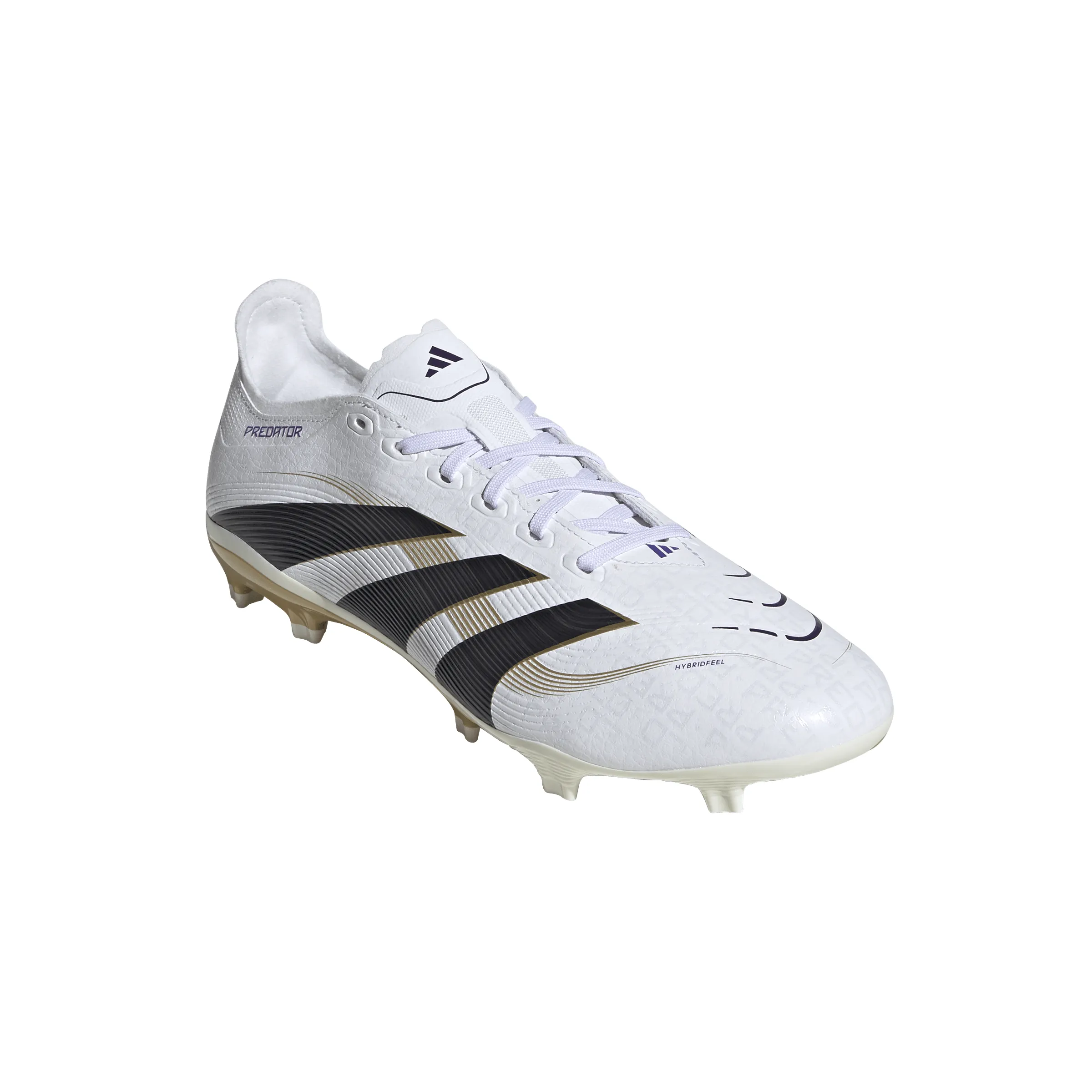 adidas Predator League FG Firm Ground - Ftwr/Core Black/Gold Met Football Vs Soccer Vs Baseball Cleats
