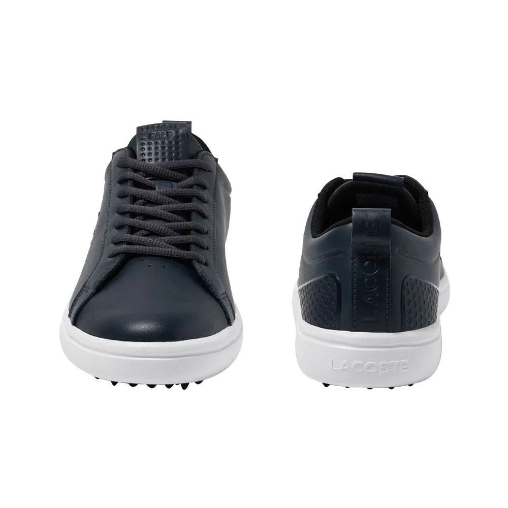 Gforce Golf Shoes Lacoste G Elite Synthetic Spikeless Golf Shoes Navy/White - 23 Men