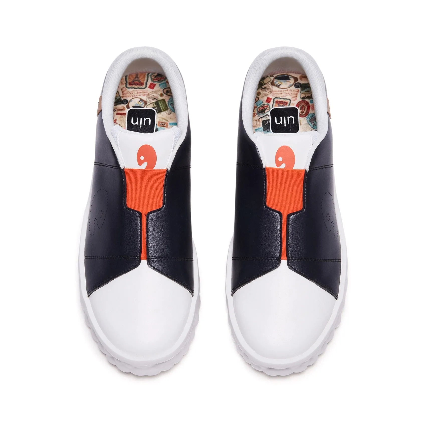 Black & White Las Ramblas I Men Slb Skate Shoes