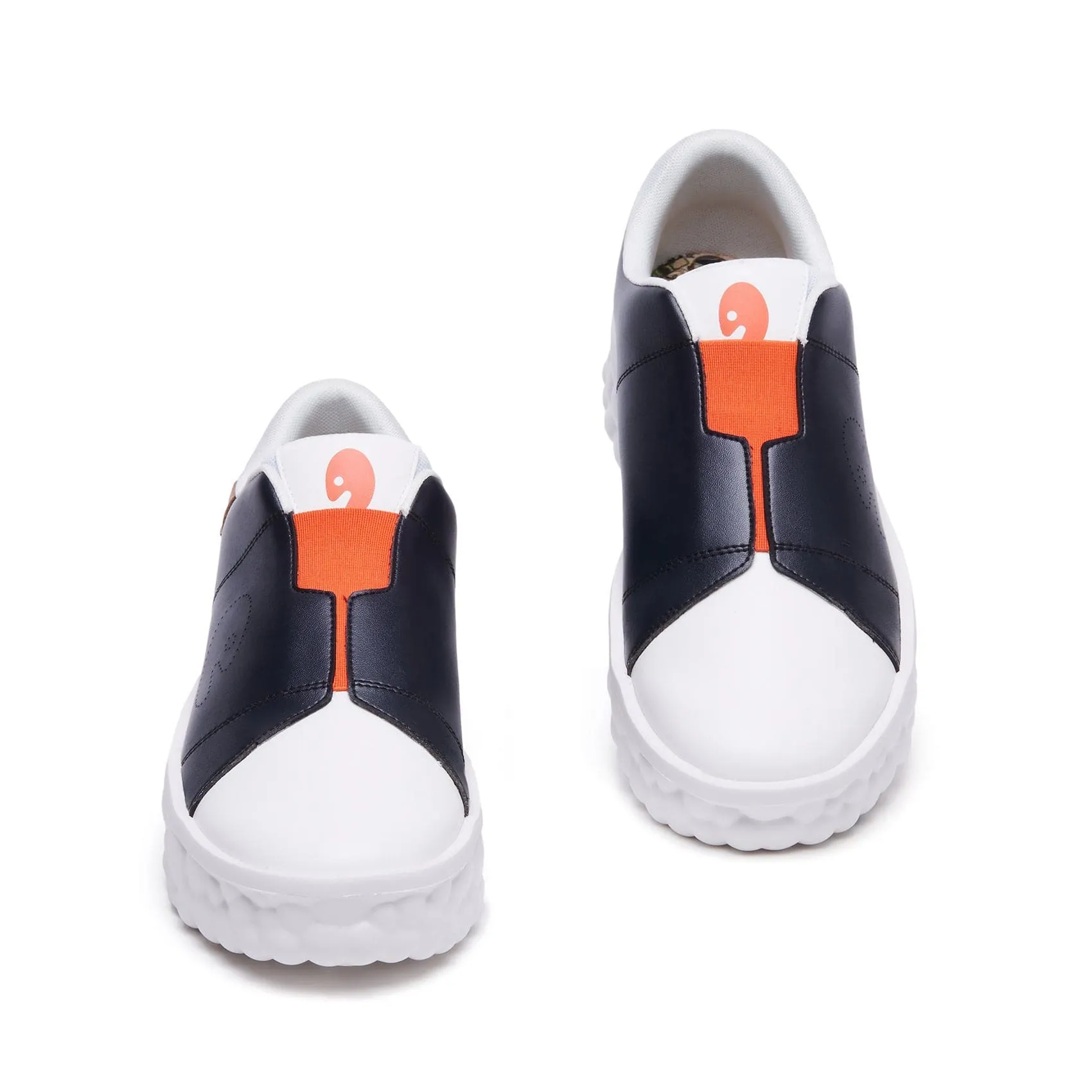 Skater Shoes With Grip Black & White Las Ramblas I Men