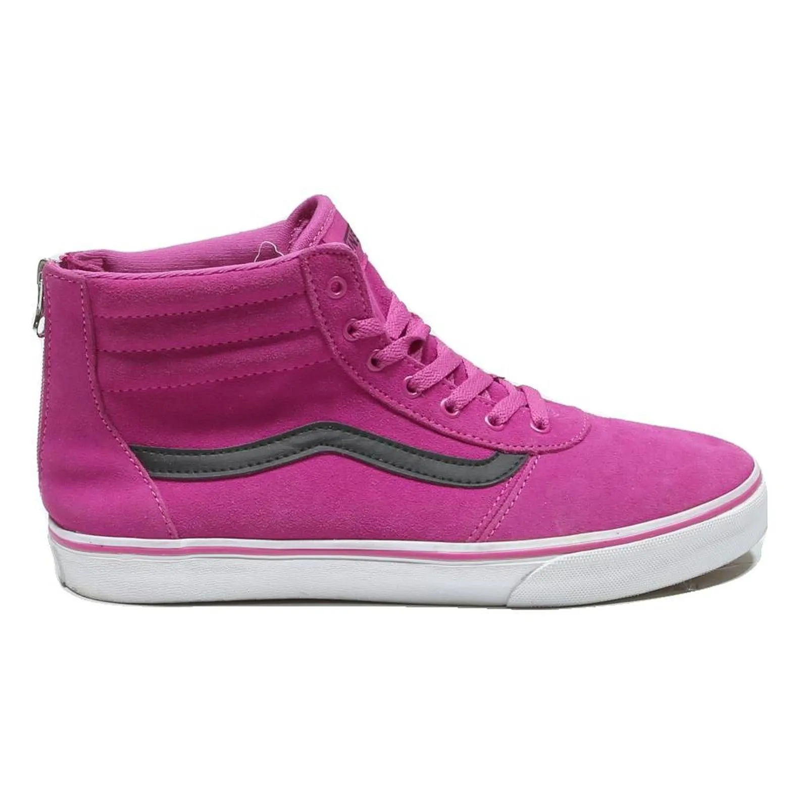 VANS Sk8-Hi Girls High Top Trainers Pink Synthetic UK 4.5 Kids Footwear Stylish Training Shoes That Make You Jump Higher