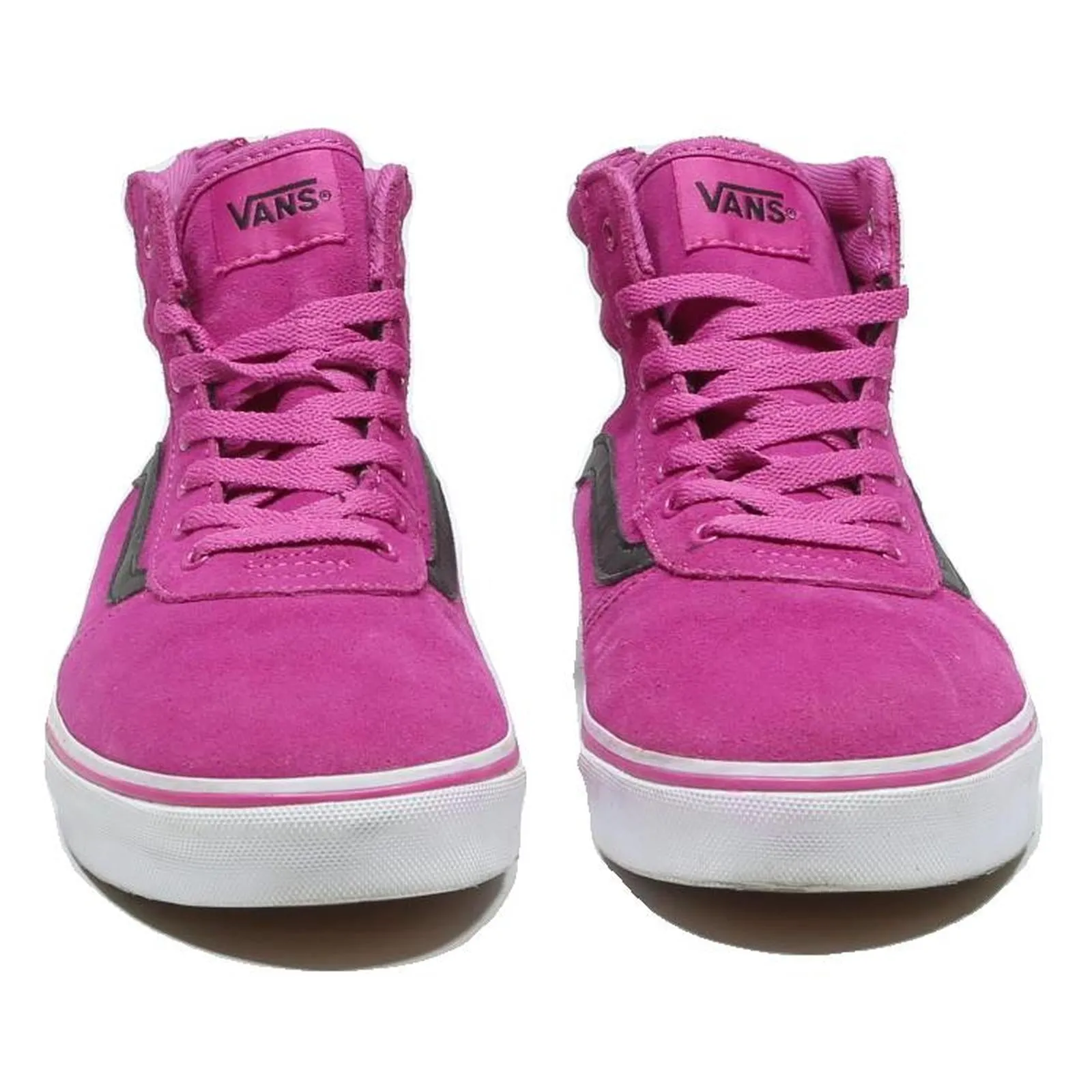 VANS Sk8-Hi Girls High Top Trainers Pink Synthetic UK 4.5 Kids Footwear Stylish Training Vs Running Vs Walking Shoes