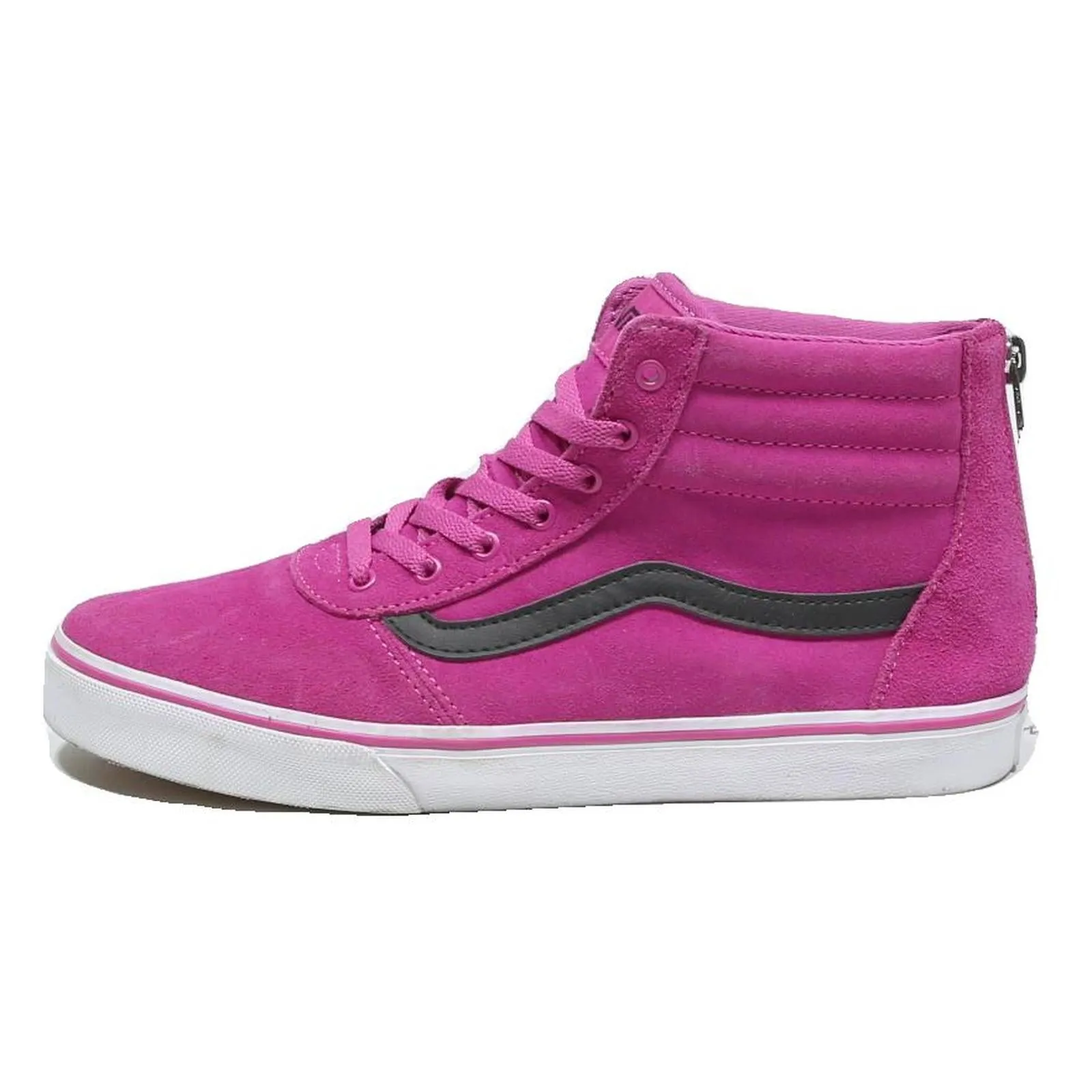 VANS Sk8-Hi Girls High Top Trainers Pink Synthetic UK 4.5 Kids Footwear Stylish Ohtani Trainer Shoes