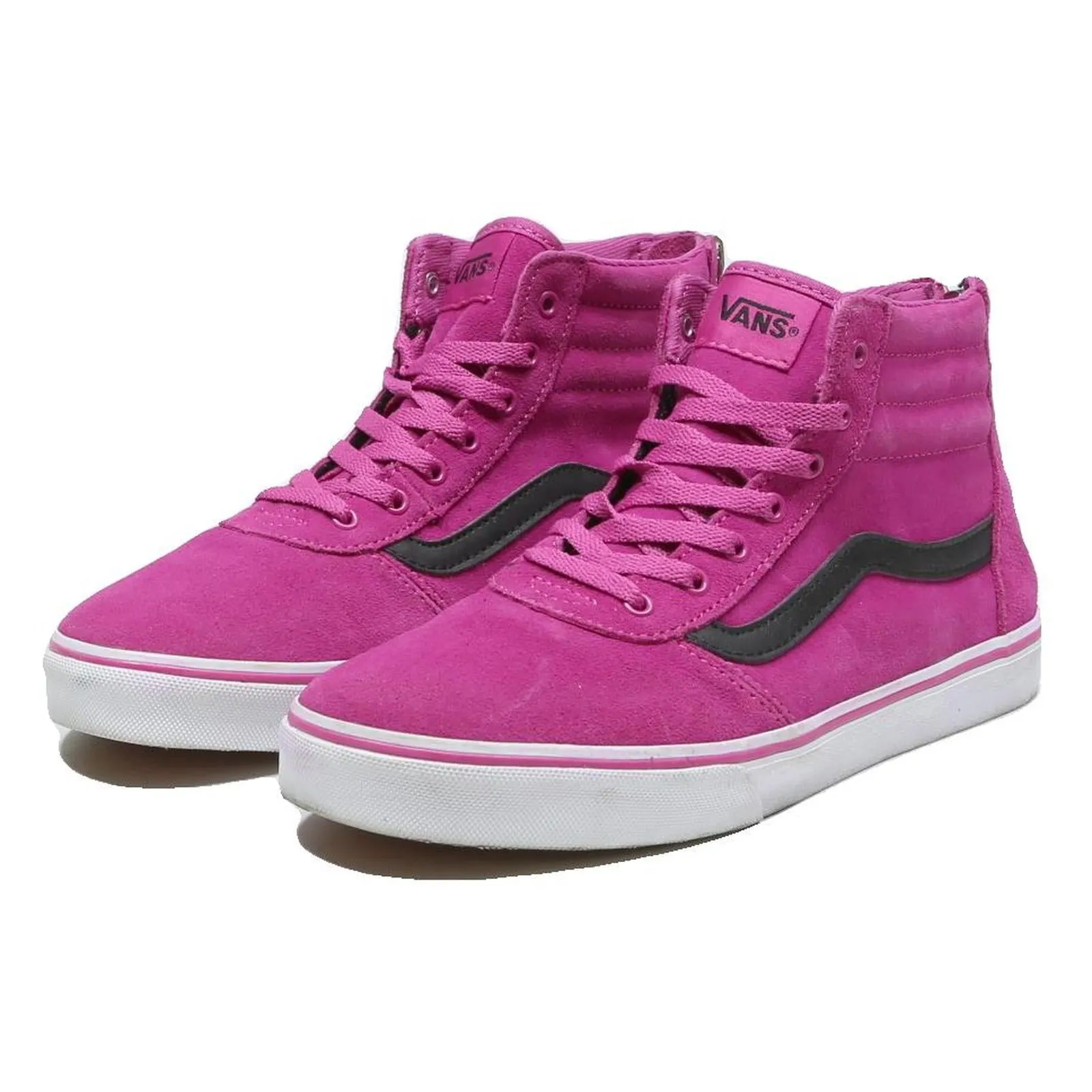 Best Track Training Shoes VANS Sk8-Hi Girls High Top Trainers Pink Synthetic UK 4.5 Kids Footwear Stylish