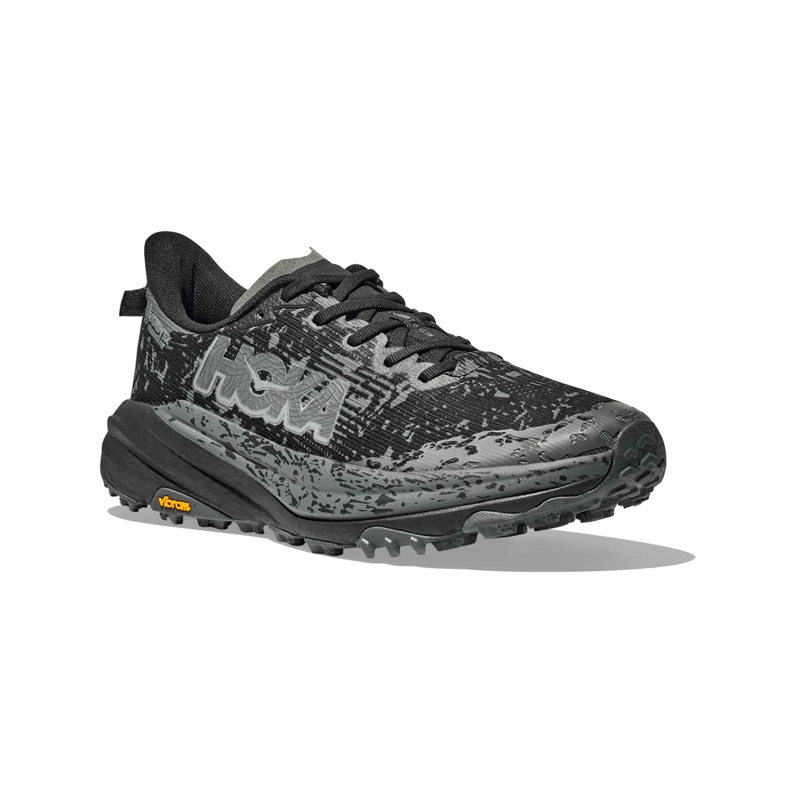 Scottsdale Men's Speedgoat 6 GORE-TEX Wide Fit Trail Running Shoes Black / Outer Orbit