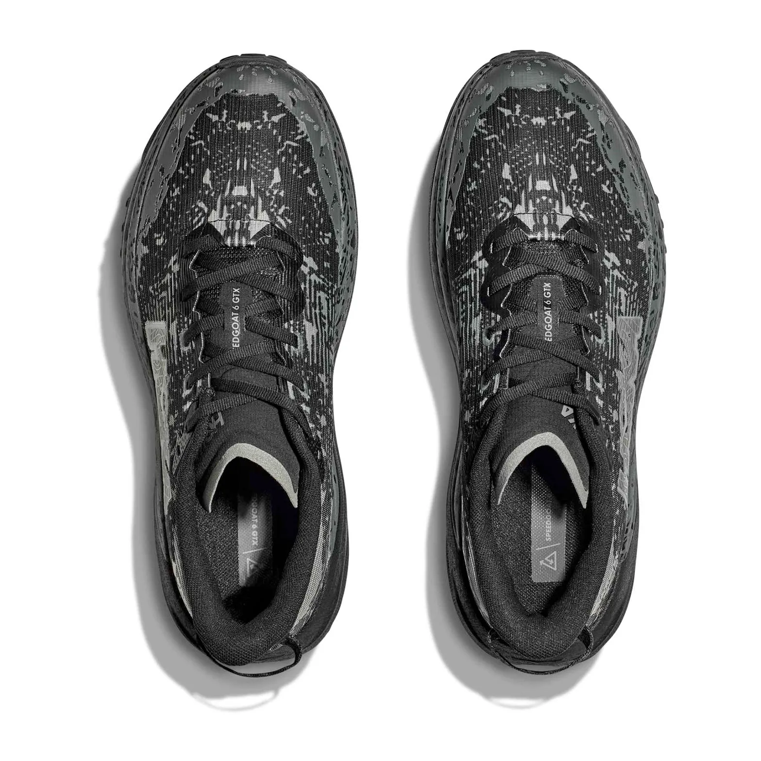 Men's Speedgoat 6 GORE-TEX Wide Fit Trail Running Shoes Black / Outer Orbit Bondi 8 Review