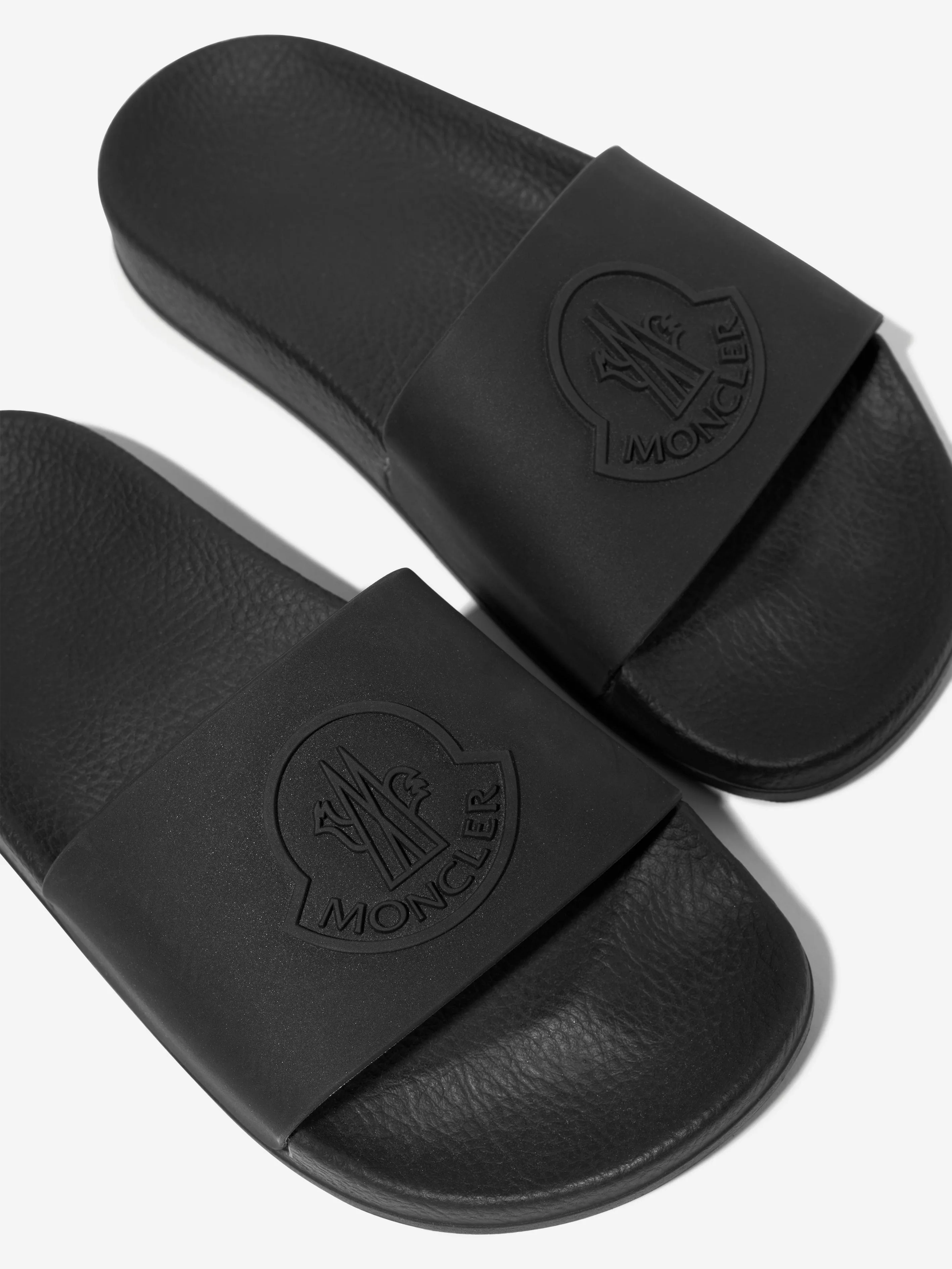 Wizard Of Oz Slippers Auction Moncler Enfant Kids Petit Basile Sliders in Black