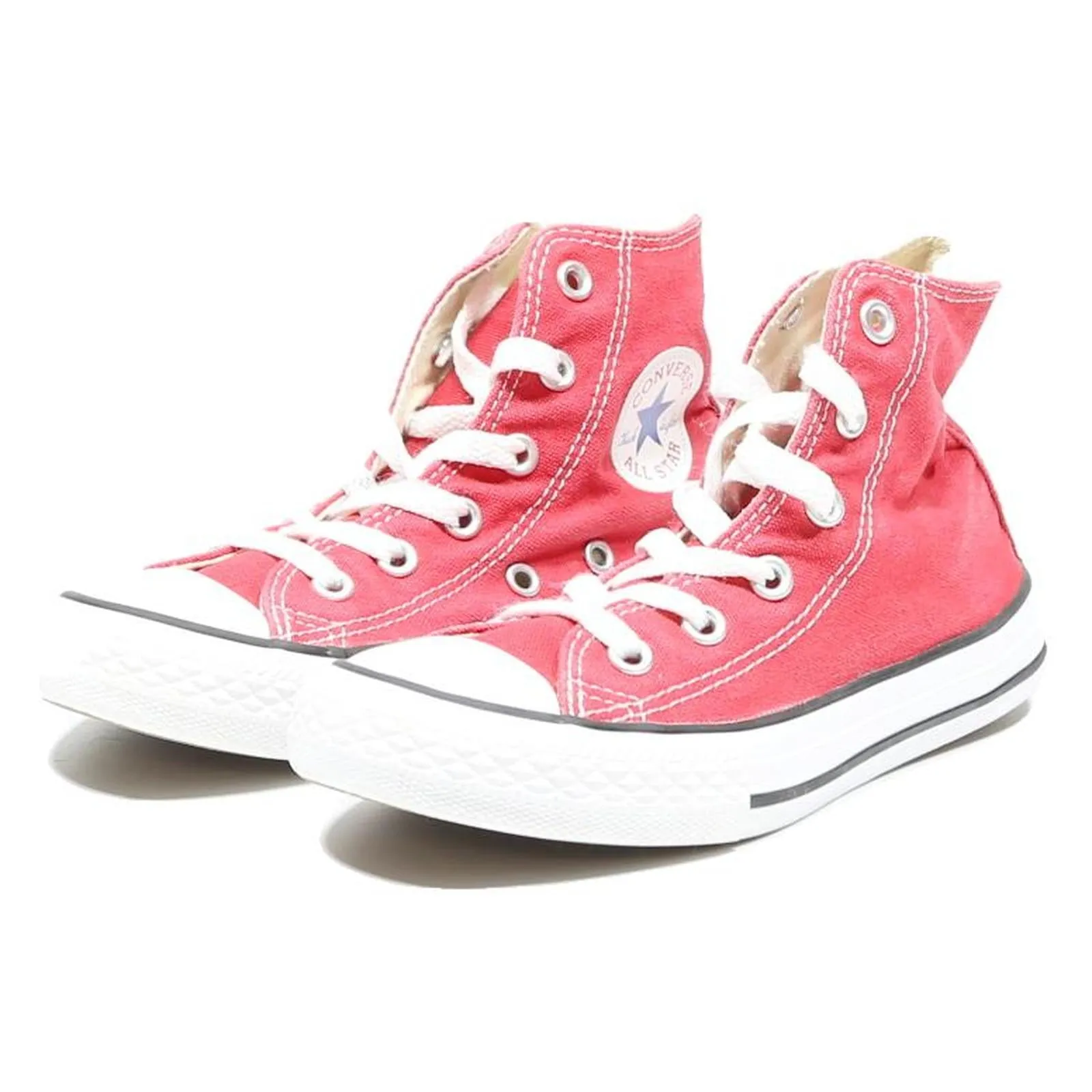 American Flag Training Shoes CONVERSE Chuck Taylor All Star Boys High Top Trainers Red Canvas UK 12 Classic