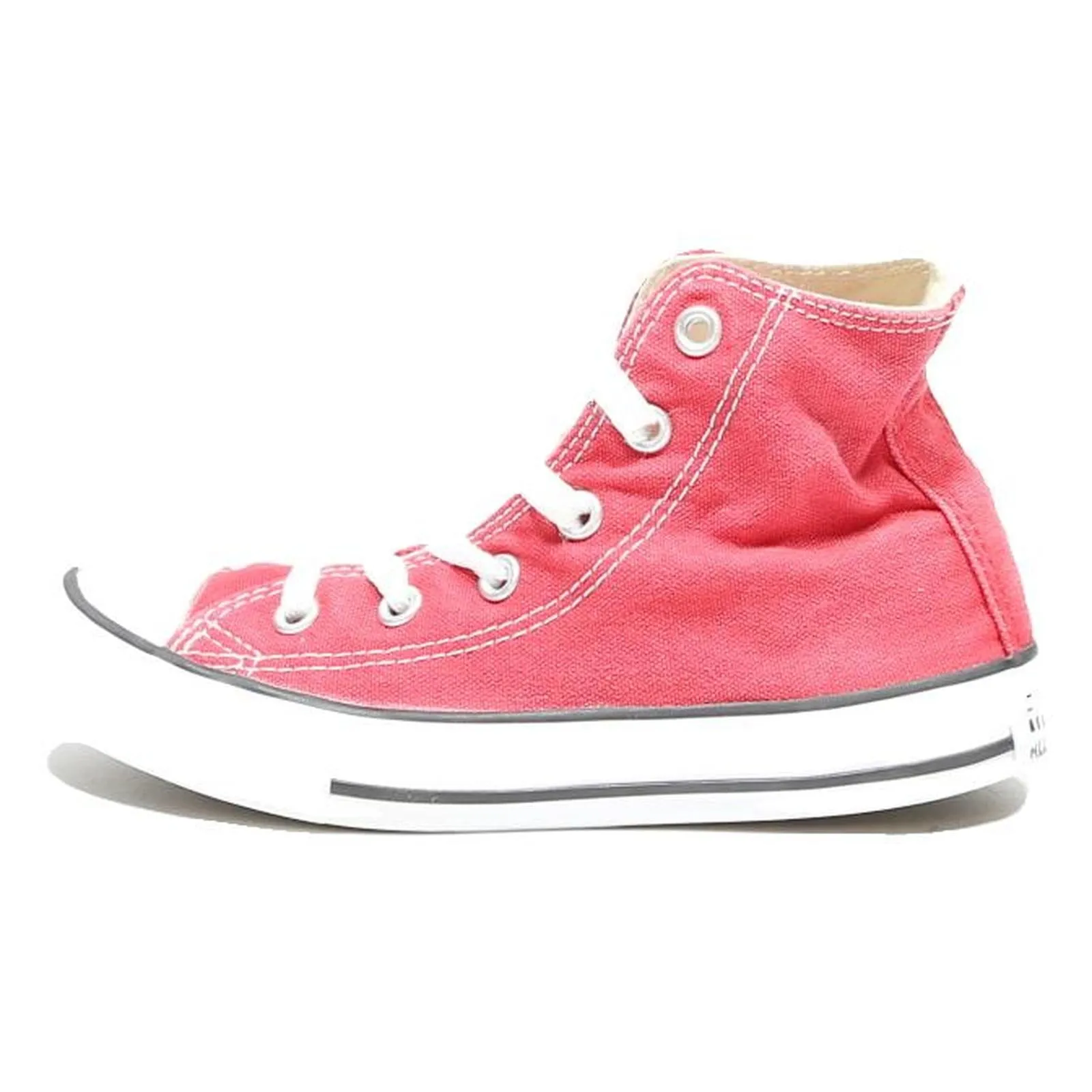 CONVERSE Chuck Taylor All Star Boys High Top Trainers Red Canvas UK 12 Classic Under Armour Rock Training Shoes