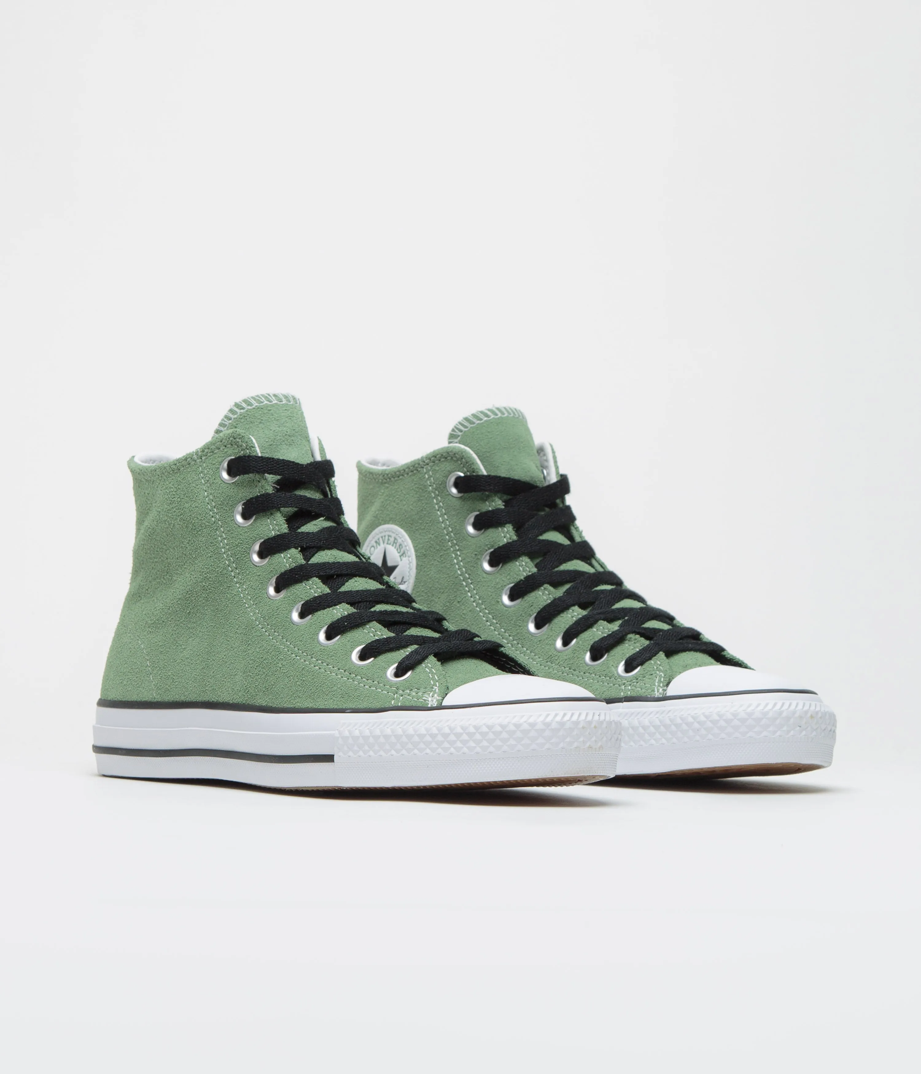 Converse CTAS Pro Hi Shoes - Foothill Green / Black / White Business Casual Shoes Outfit