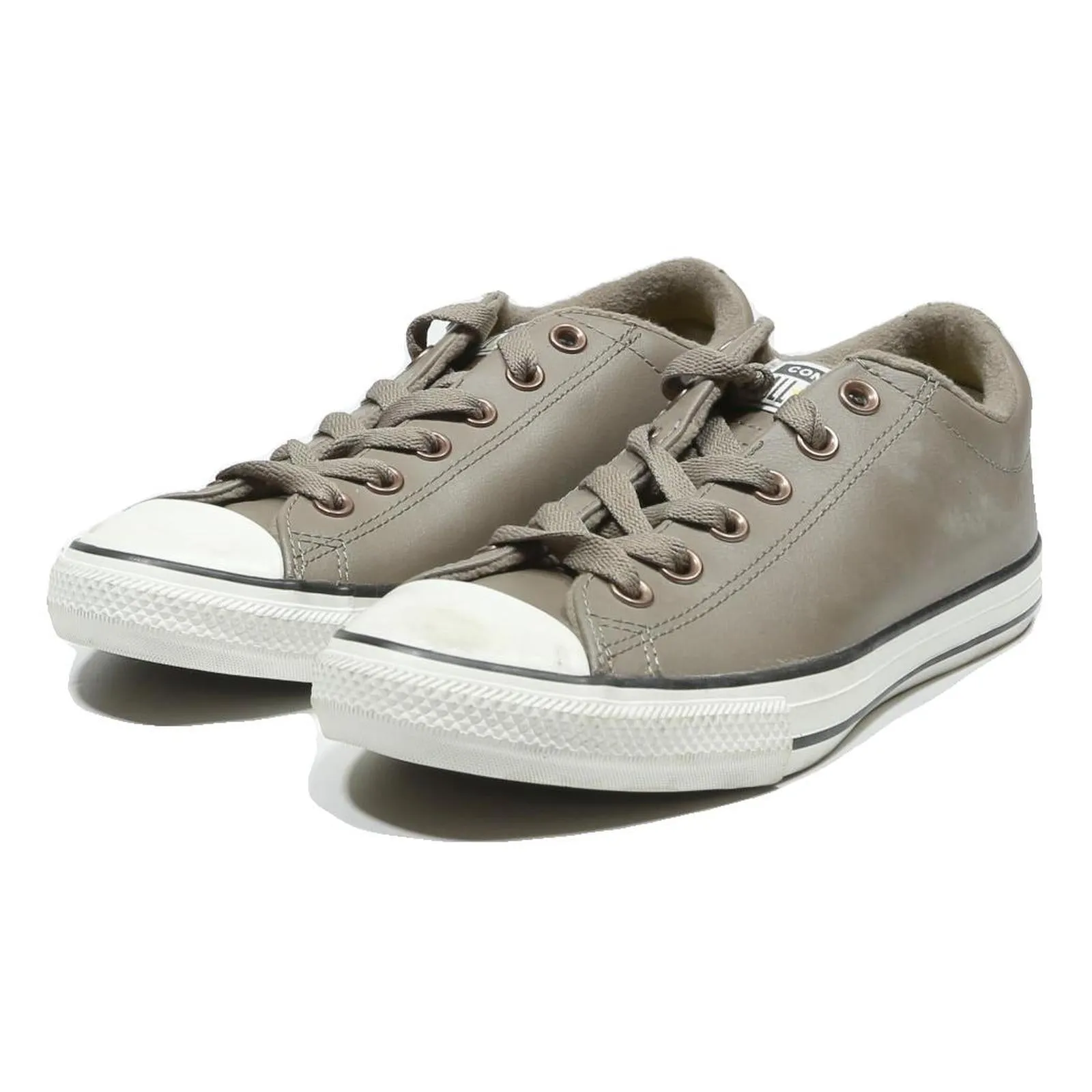 CONVERSE Girls Low Top Trainers Synthetic UK 5 Taupe Casual Everyday Best Super Trainer Shoes 2025