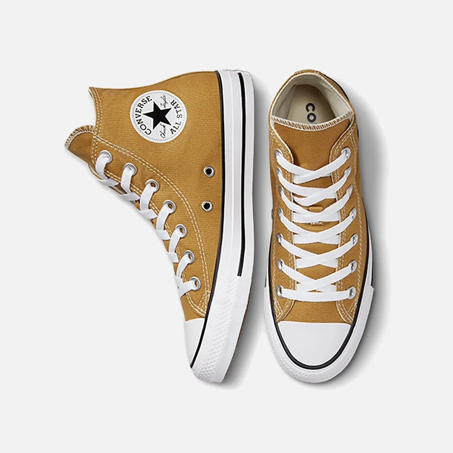 Converse Hi Top chuck Taylor - Burnt Honey Most Comfortable Casual Slip On Shoes