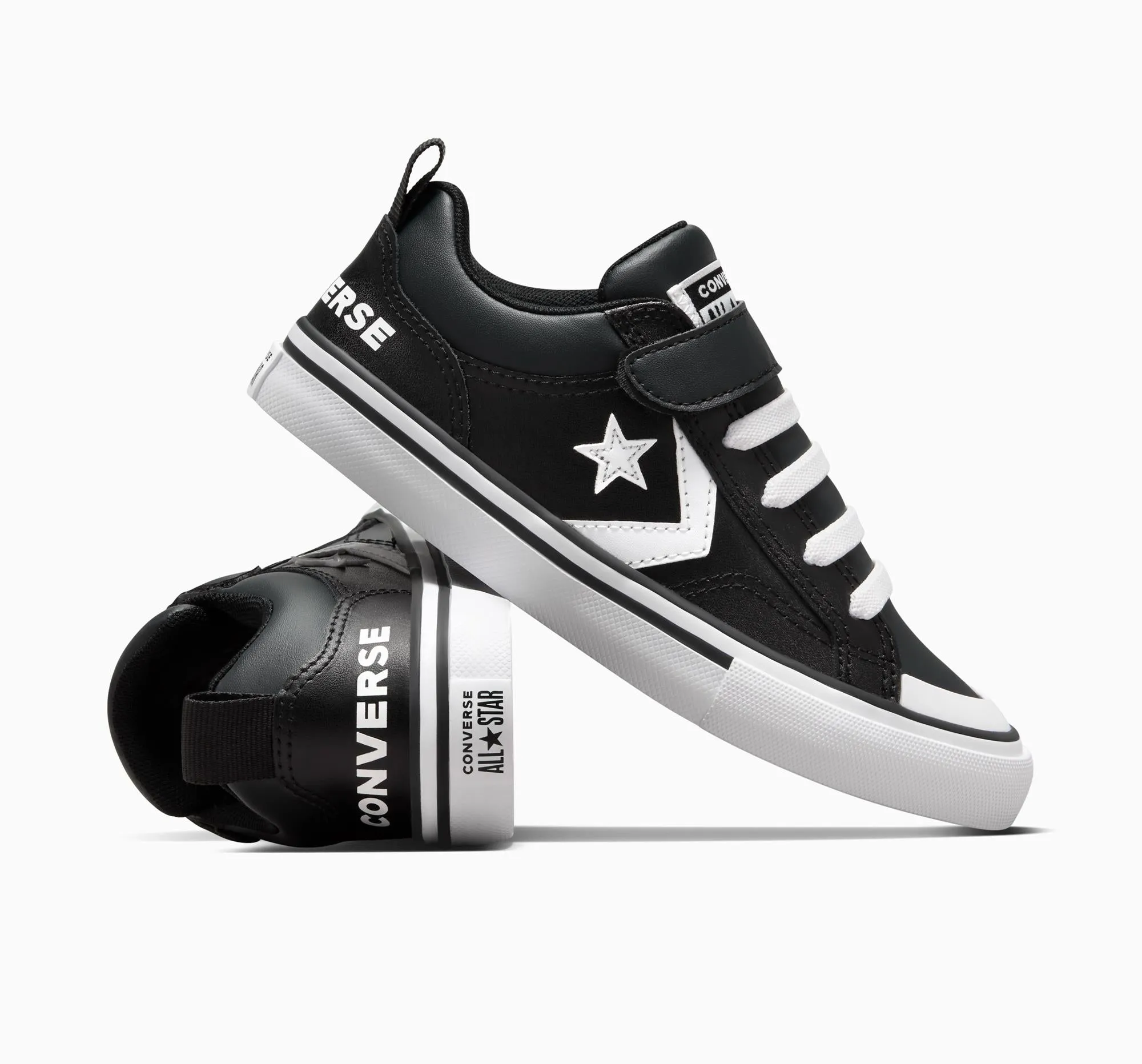 Converse Kid's Pro Blaze Black/White Sneaker Shoes Casual Shoes Daily Use