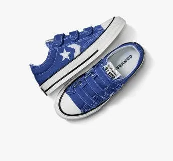 Converse Kid's Star Player Strap Teal Sneaker Shoes Lifestyle Casual Shoes
