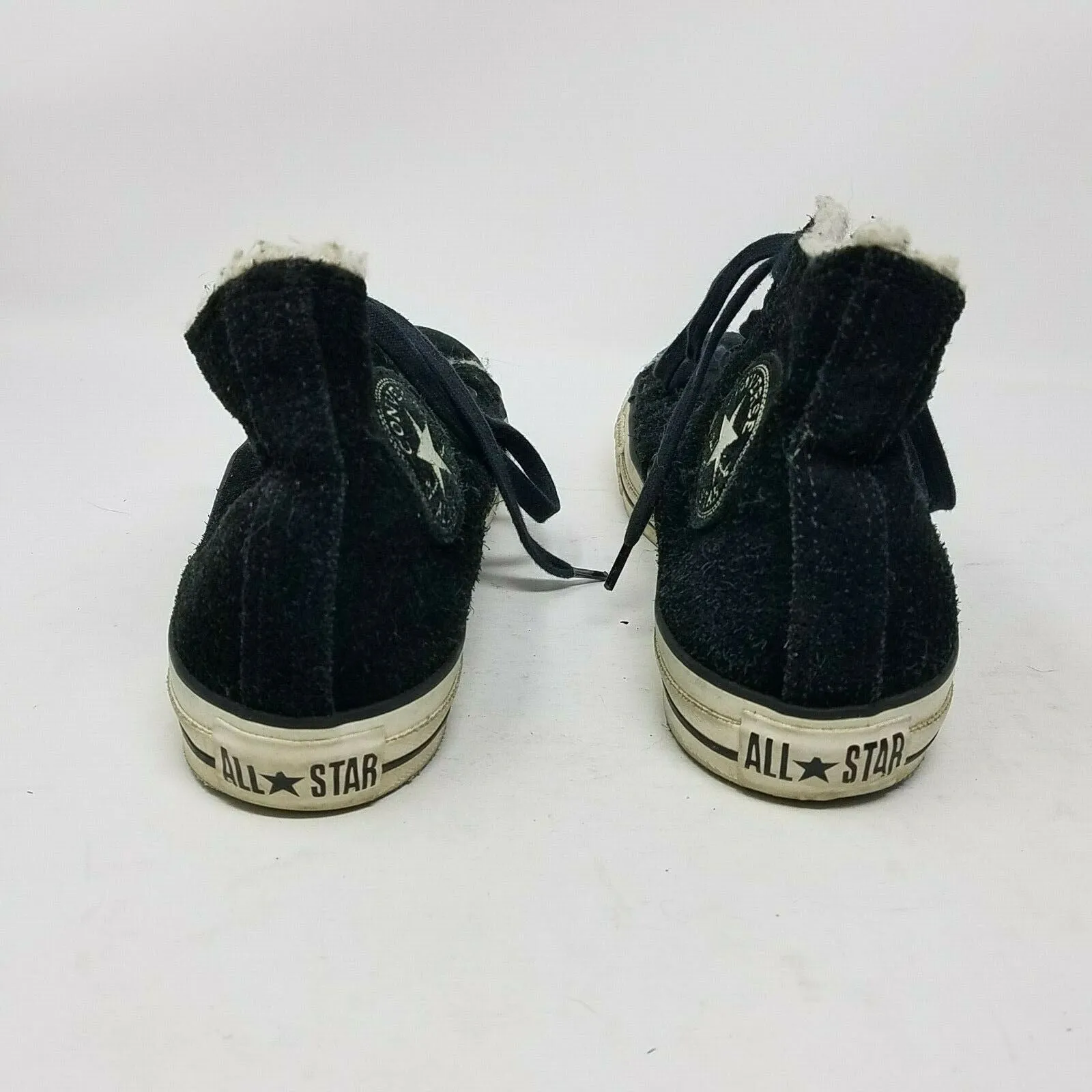 Casual Shoe Canvas Converse Leather Shearling All Star Chuck Taylor Hi Tops Sneakers Shoes Womens 8