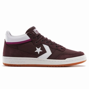 Grippy Skate Shoes Converse Fastbreak Pro Mid Rugged Brown Shoes