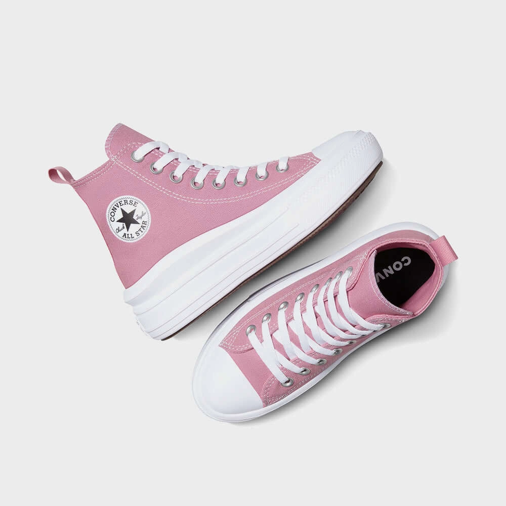 Nike Air Flight Huarache Casual Shoes Converse Youth All Star Move Platform High Top Sneakers Pink