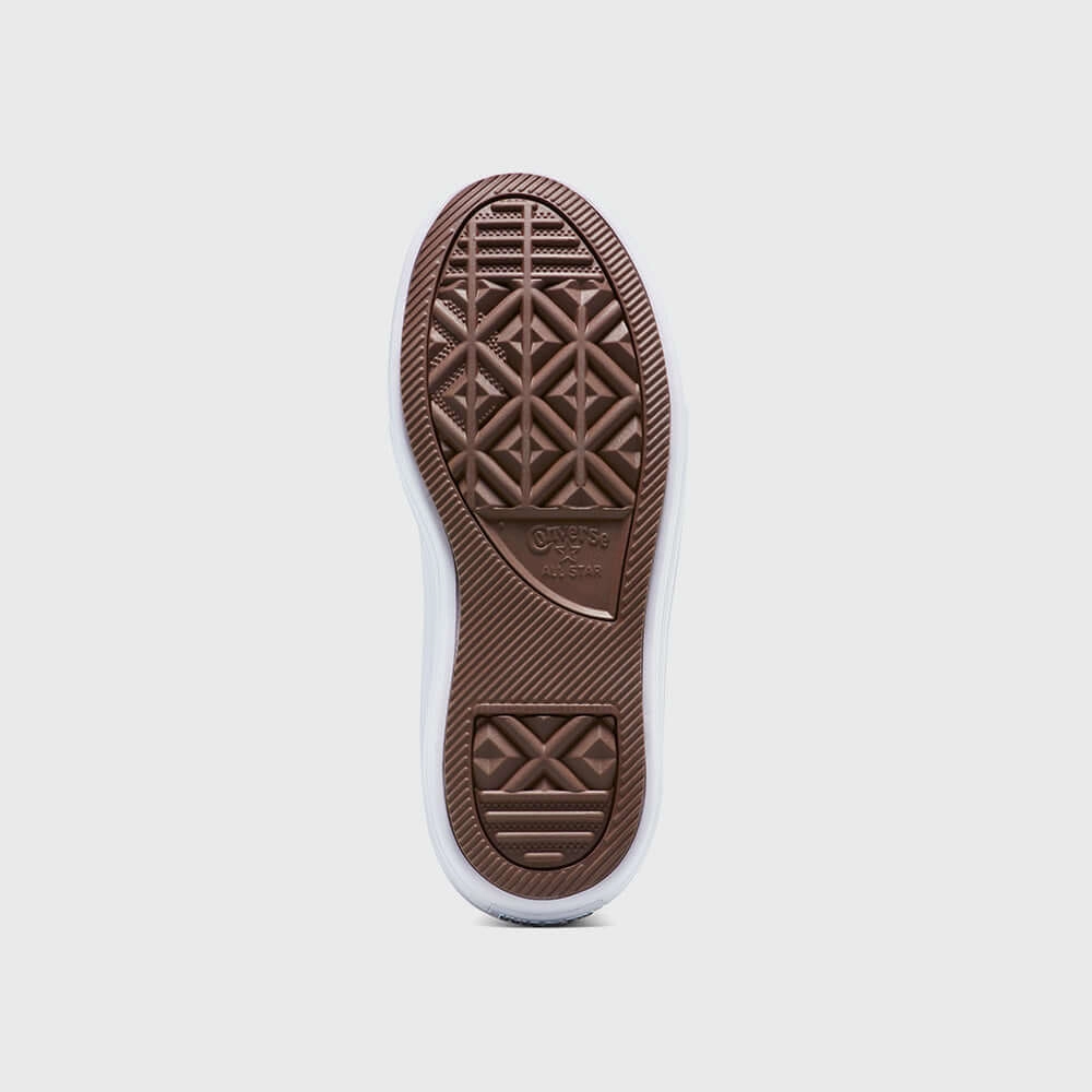 Converse Youth All Star Move Platform High Top Sneakers Pink Casual Spd Clipless Shoes