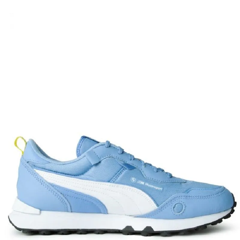 Puma Men's BMW Motorsport Rider FV AC Shoes - Day Dream Blue / White / Yellow Puma Fast Rb Ld Shoes
