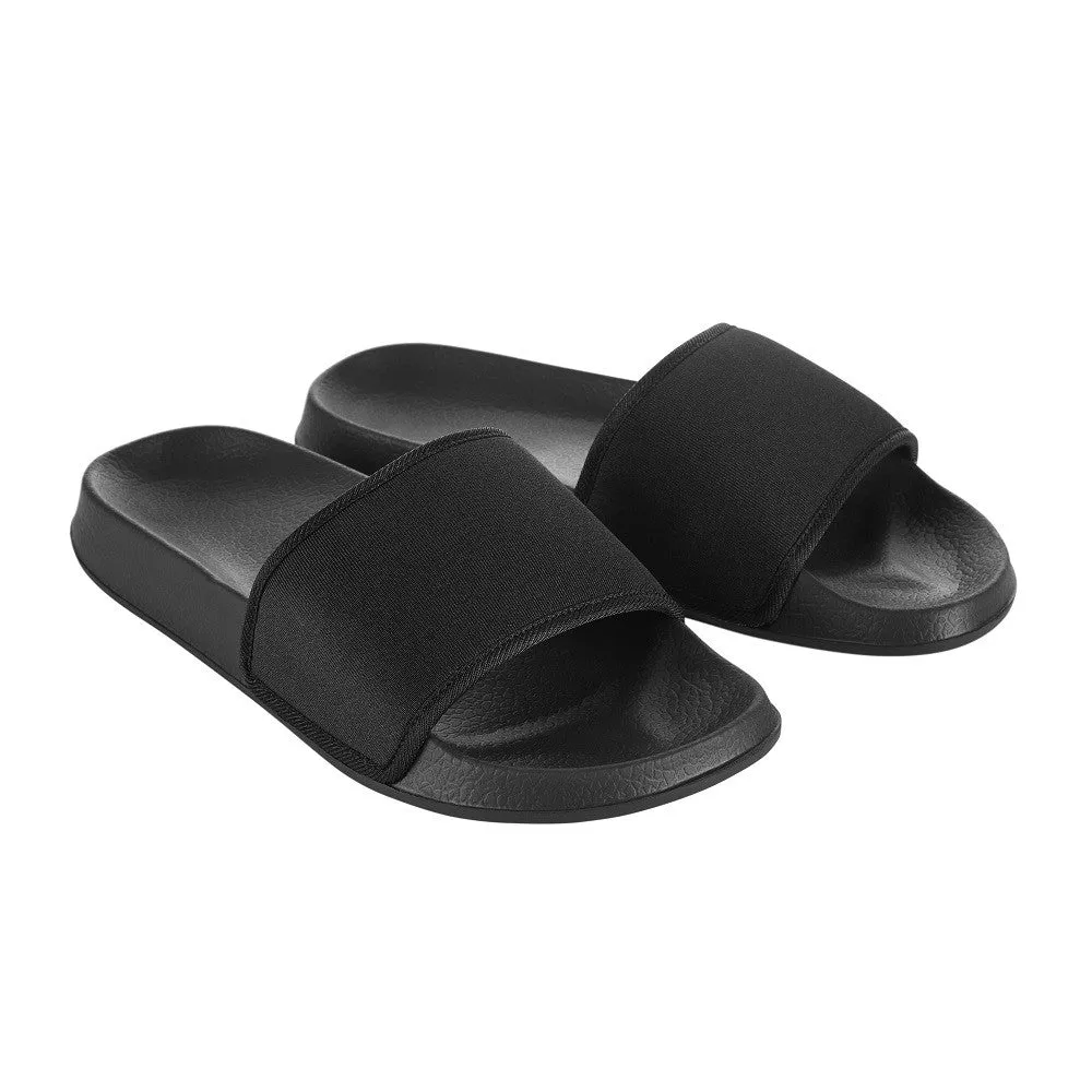 Loaf Of Bread Slippers Cool Sliders | BLACK