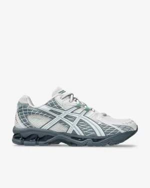 Asics Shoes Wide GEL-NIMBUS 10.1 GTX - WHITE/FJORD GREY