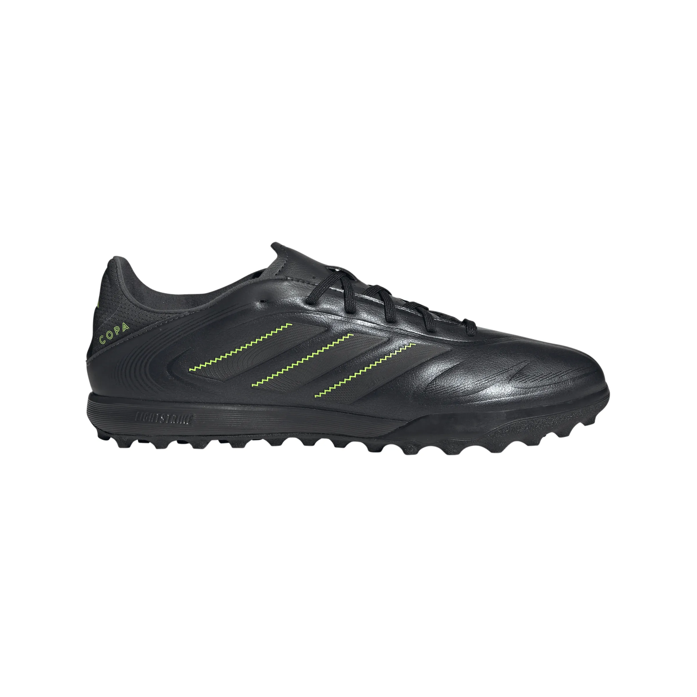 Ugliest Soccer Cleats Copa Pure lll League TF Turf Soccer Shoes - Core Black/Carbon/Lucid Lemon