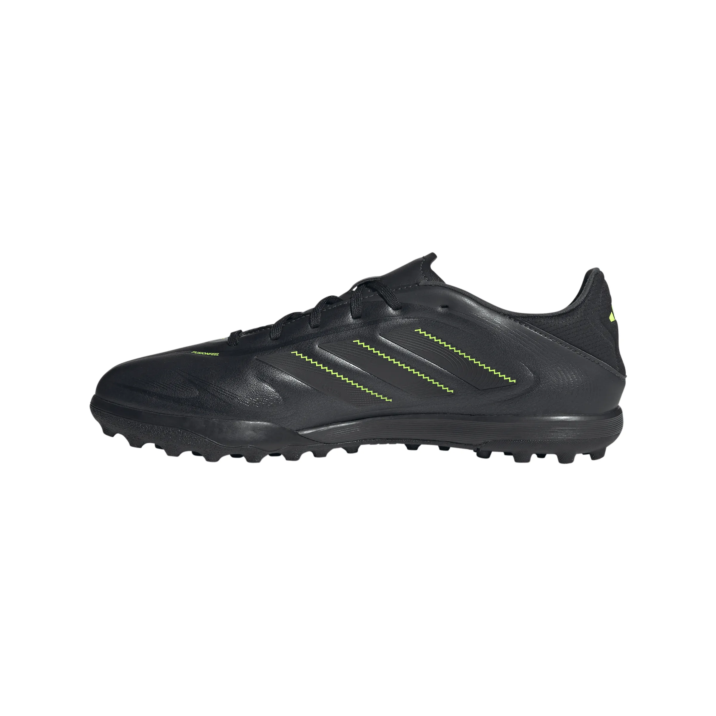 Phantom Vision Elite Dynamic Fit Fg Soccer Cleats Copa Pure lll League TF Turf Soccer Shoes - Core Black/Carbon/Lucid Lemon