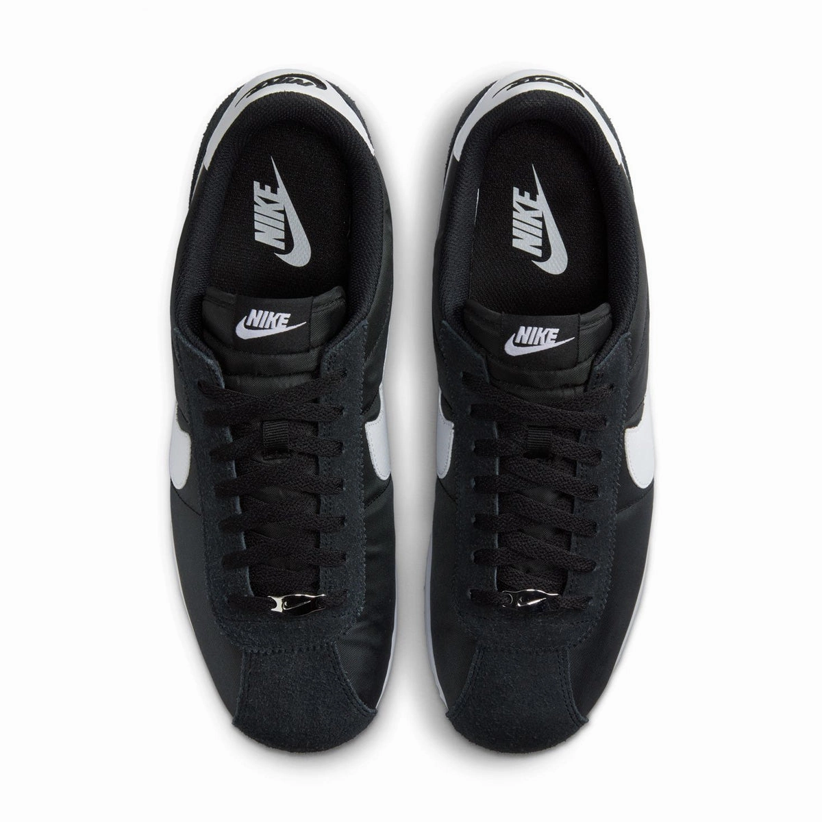 Nike Flyknit Air Max Shoes Cortez TXT 'Black White'