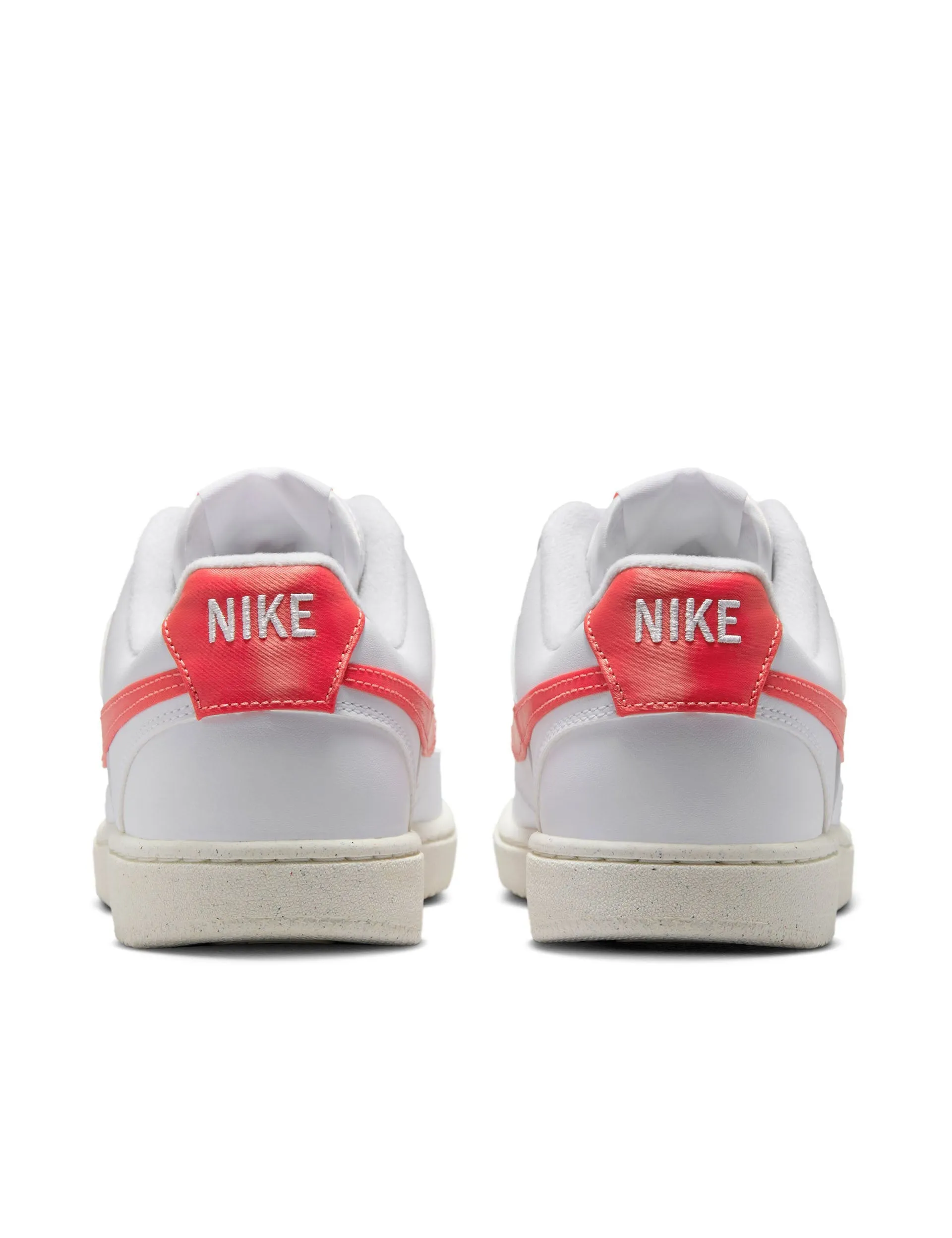 Court Vision Low Next Nature Shoes - White/Magic Ember/Sail Shoes At Nike