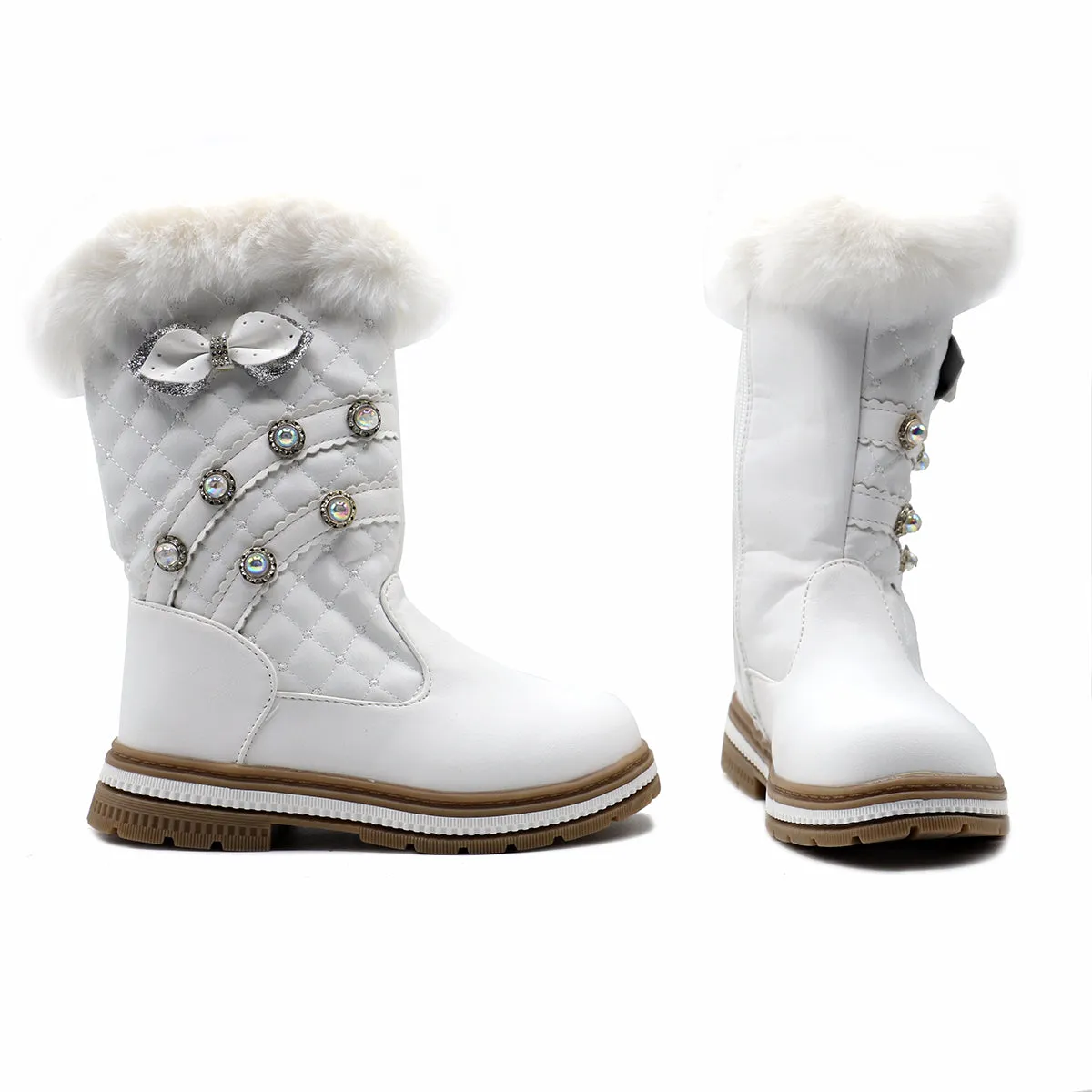 Sock Ankle Boots White Casual Boots G60034