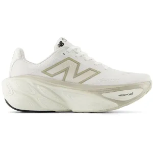Women's New Balance Fresh Foam X More v5, White/Sea Salt/Light Gold Metallic, 10.5 2E Medium New Balance Goretex