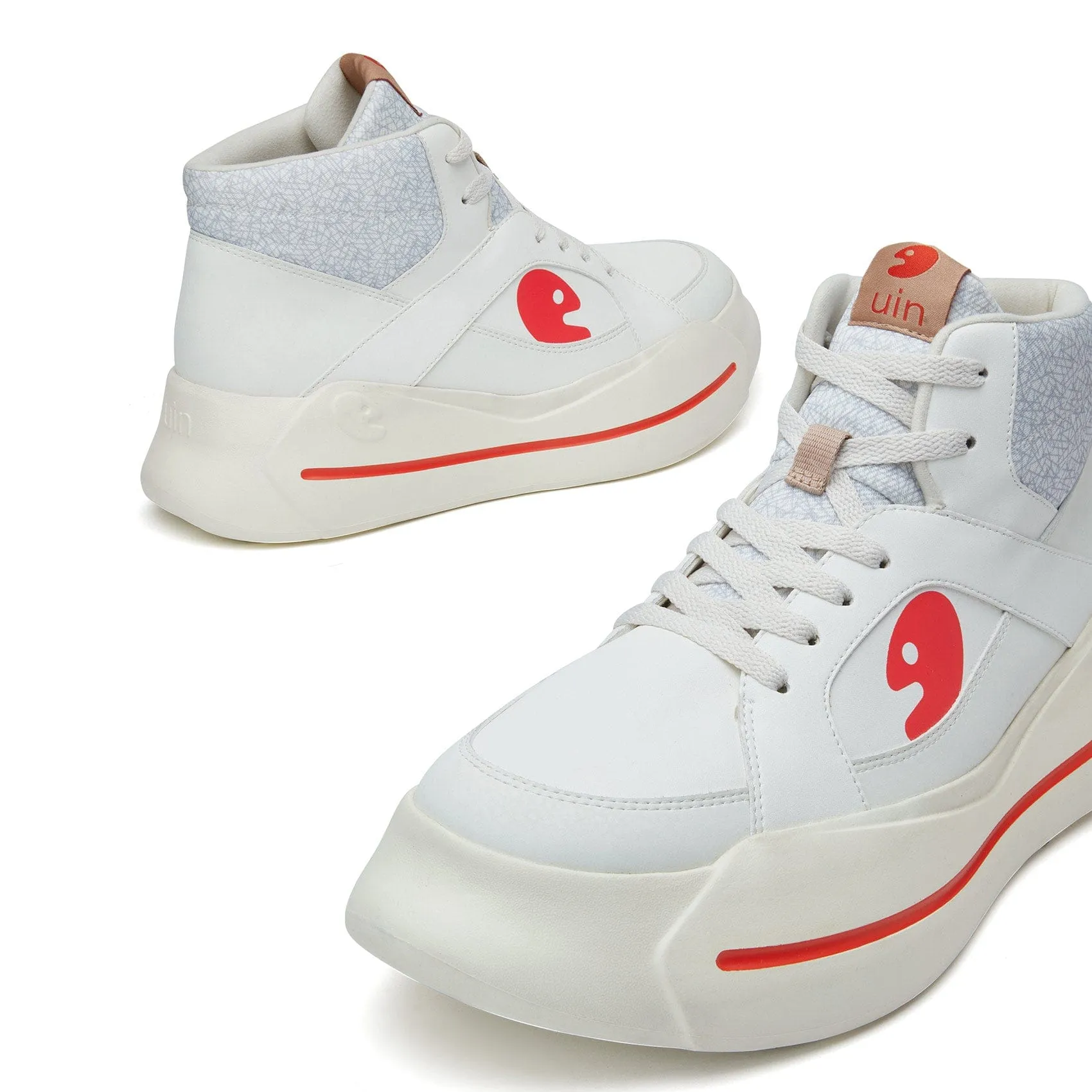 1980s Skate Creamy White Santander III Men