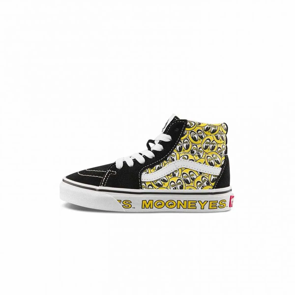   Mooneyes Kid's SK8-Hi 'Black Yellow' Air Force 1 Plt.af.orm Casual Shoes
