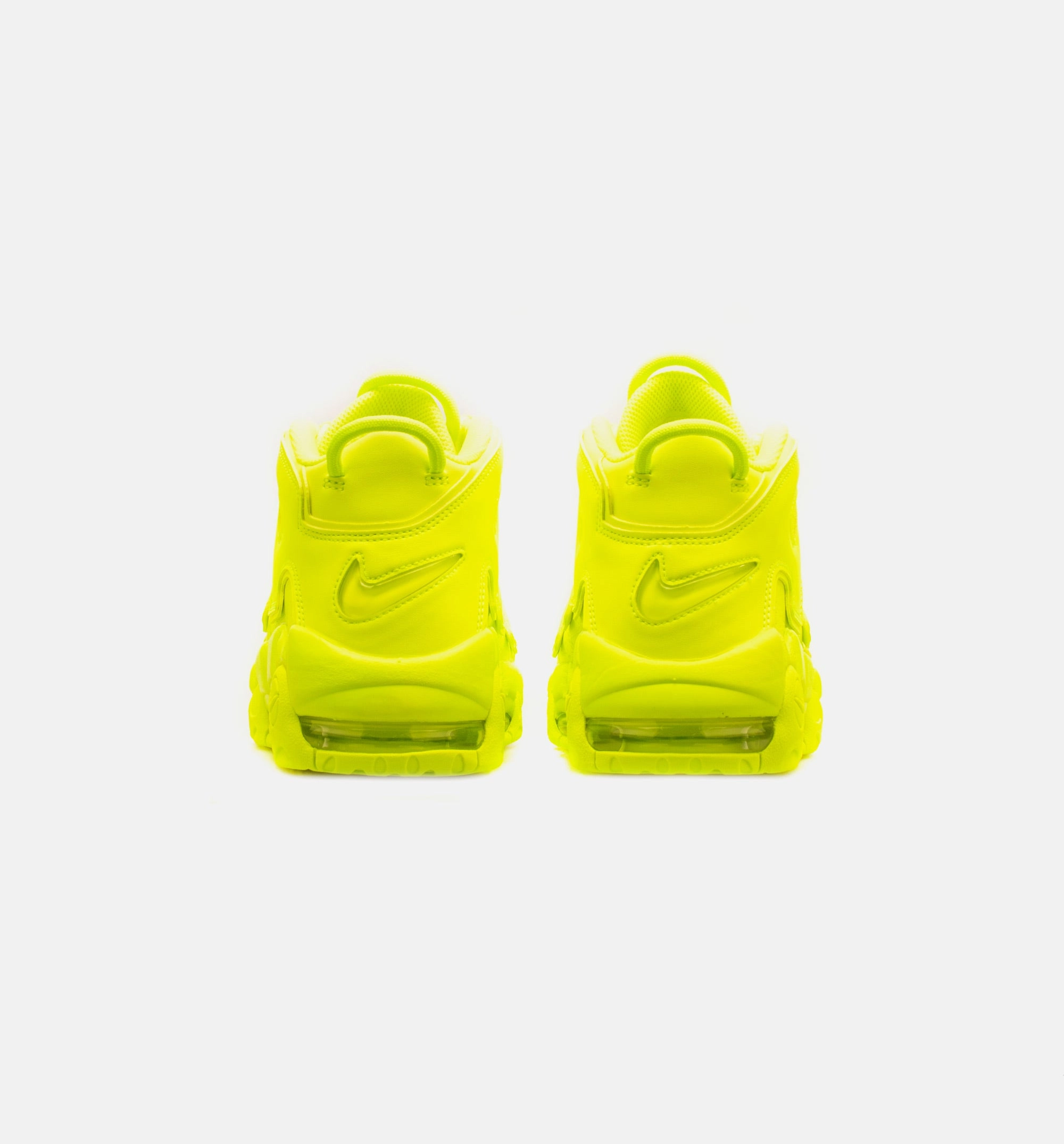 Air More Uptempo Volt Mens Lifestyle Shoes - Yellow Shoes Original Nike