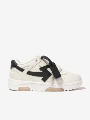 Nike Metcon 9 Training Shoes Off-White Kids Leather Out Of Office Straps Trainers in White