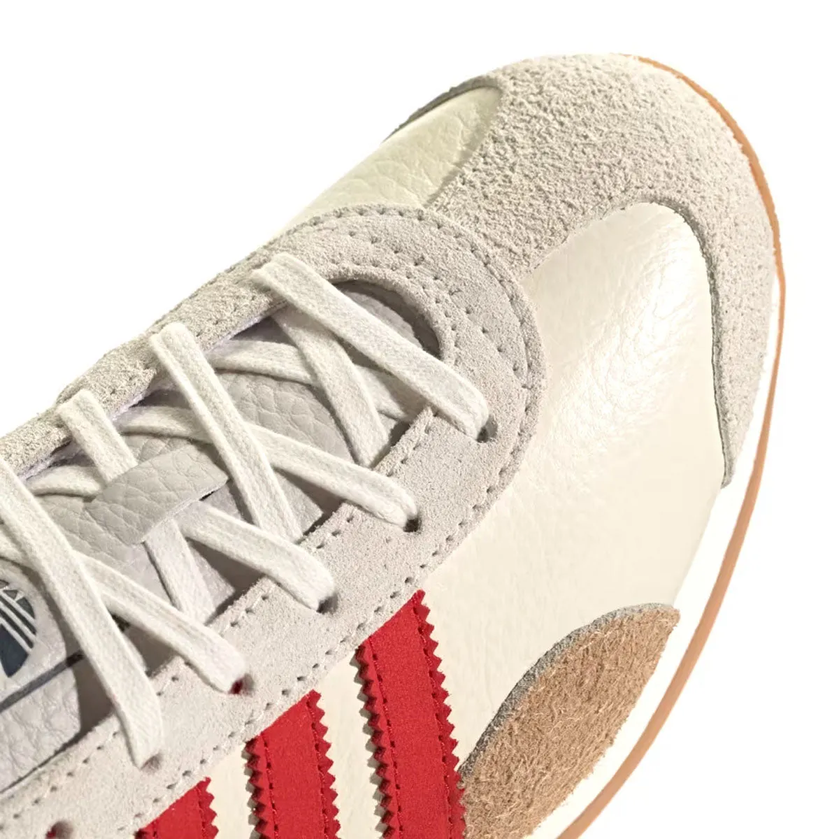 Adidas Shoes With Strap Wmns Country OG 'Off White Better Scarlet'