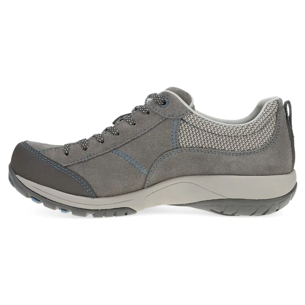Best Walking Shoes For Trails Dansko Paisley Grey Waterproof Sneaker (Women's)